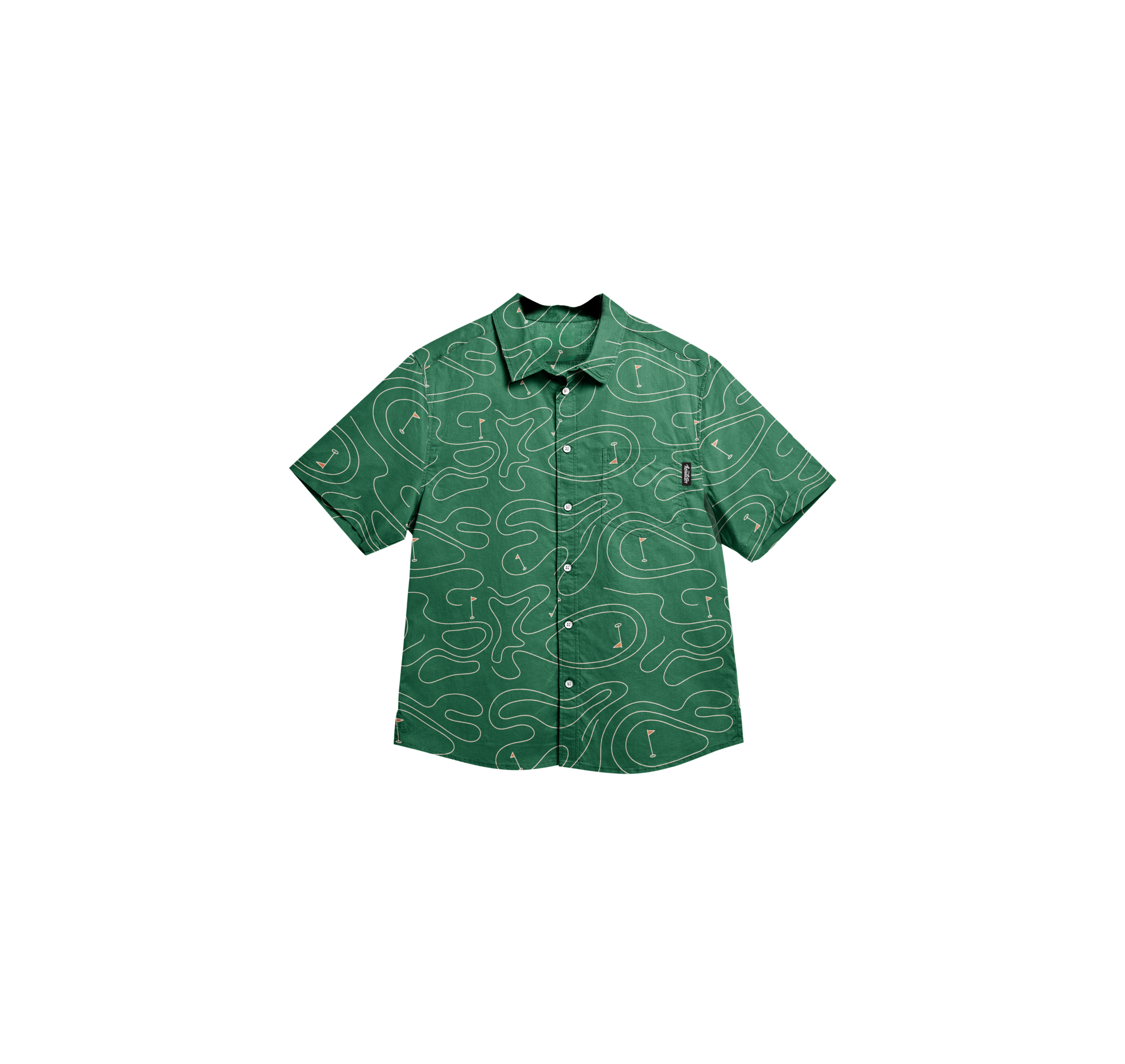 Caddie Button Up Shirt - Twinkle Twinkle Little One