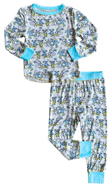 Grateful Dead Snow Bears Bamboo Set - Twinkle Twinkle Little One