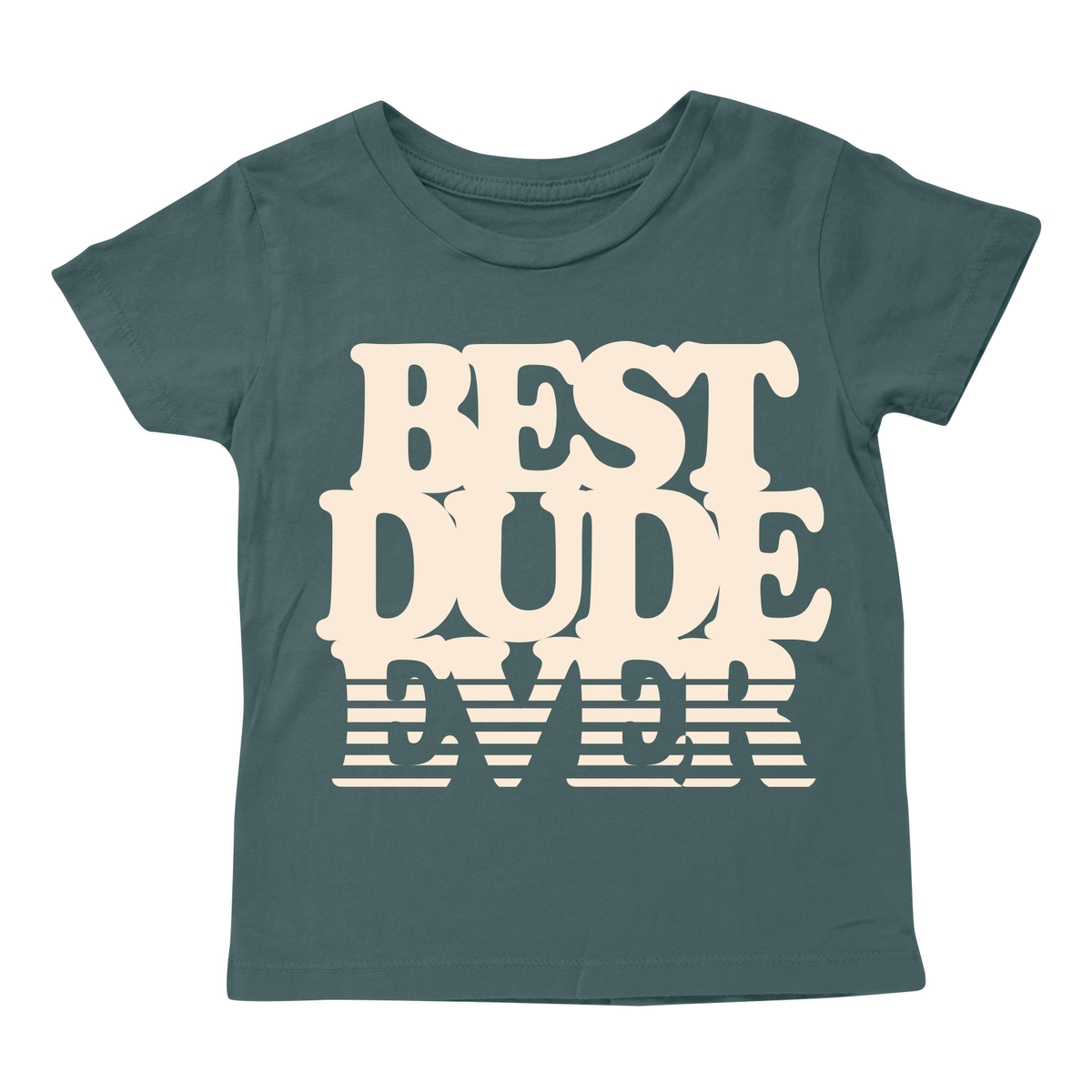 Tiny Whales Best Dude Ever Tee - Jade - Twinkle Twinkle Little One