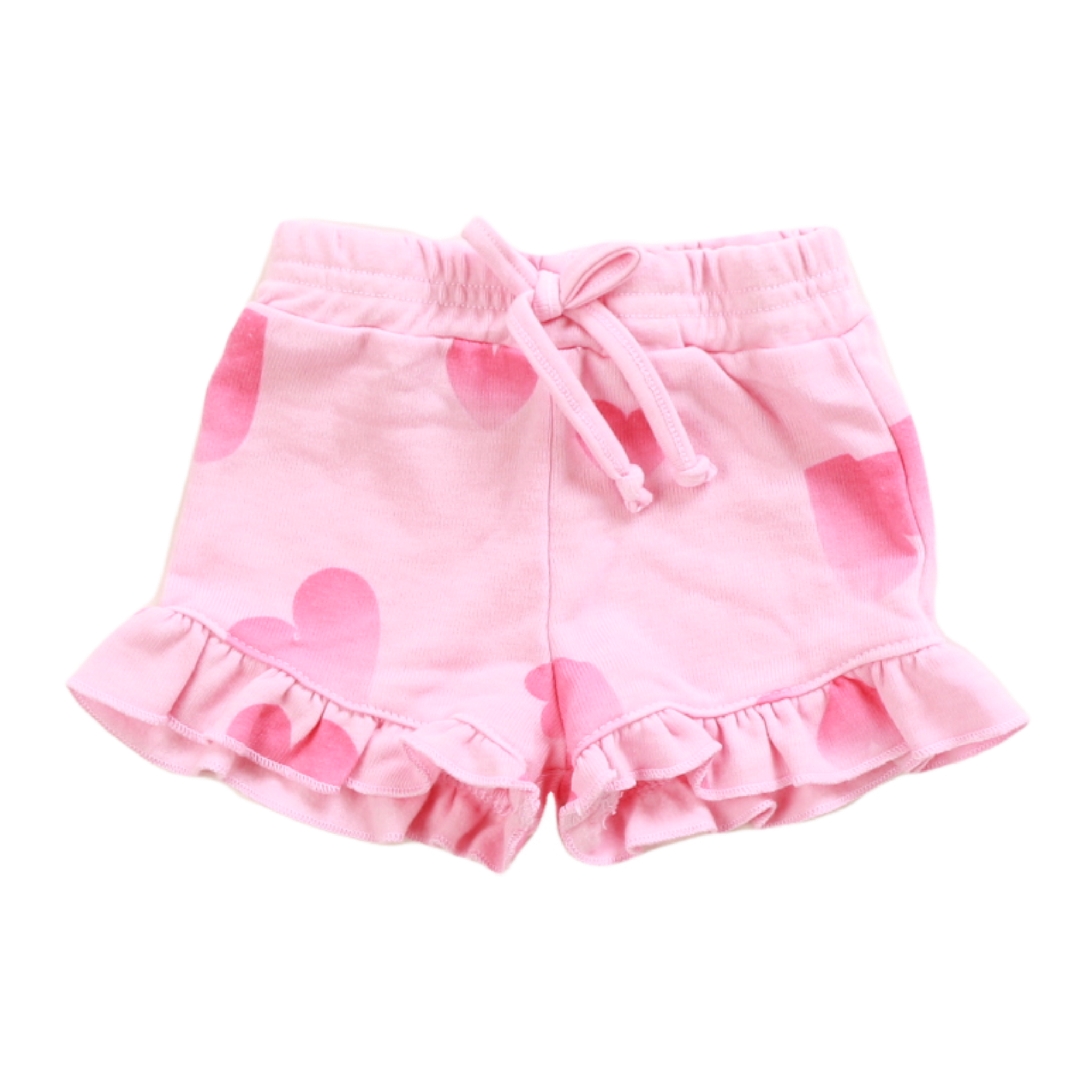 Ombre Heart Ruffle Short - Twinkle Twinkle Little One