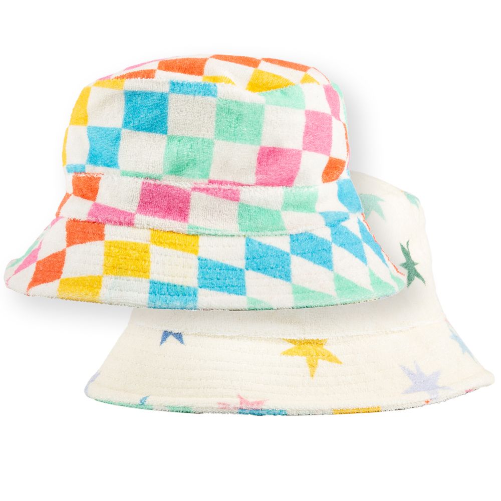 Baby Reversible Bucket Hat Starburst - Twinkle Twinkle Little One
