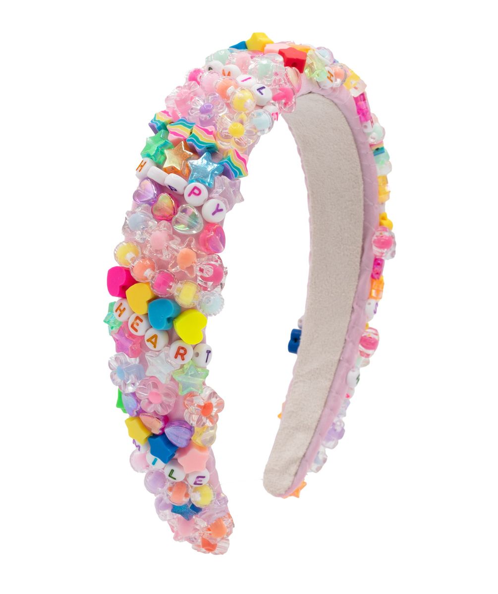 Full 3D Fun Charm Headband - Pink Clear - Twinkle Twinkle Little One