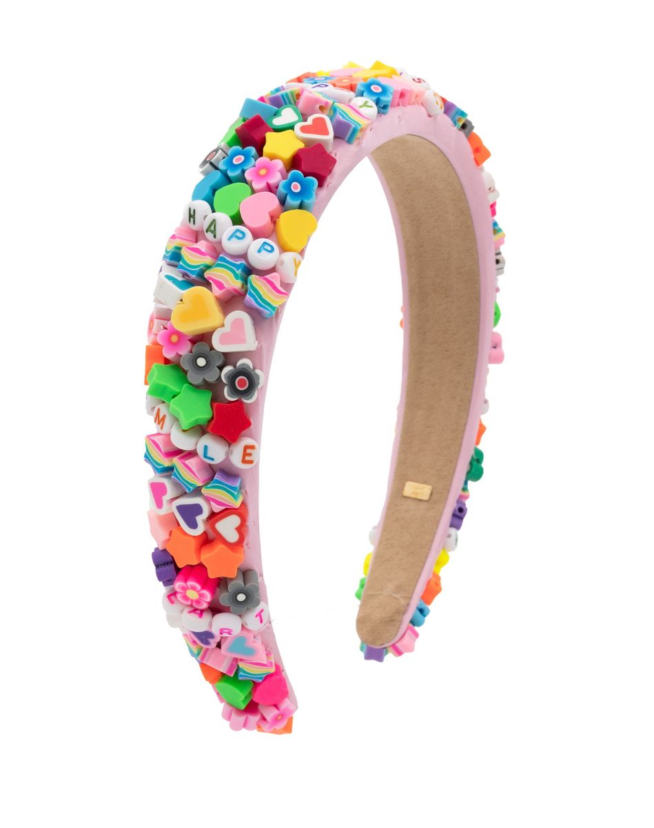 Full 3D Fun Charm Headband - Pink Matte - Twinkle Twinkle Little One