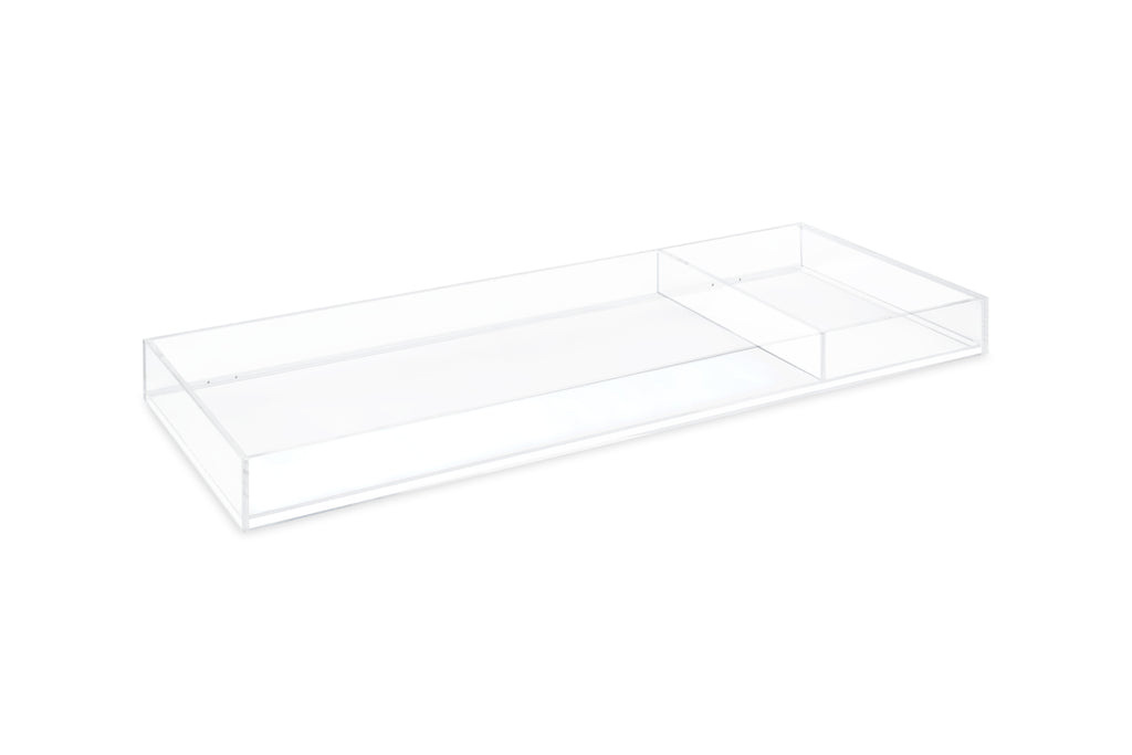 Acrylic Changing Tray in Clear Acrylic - Twinkle Twinkle Little One