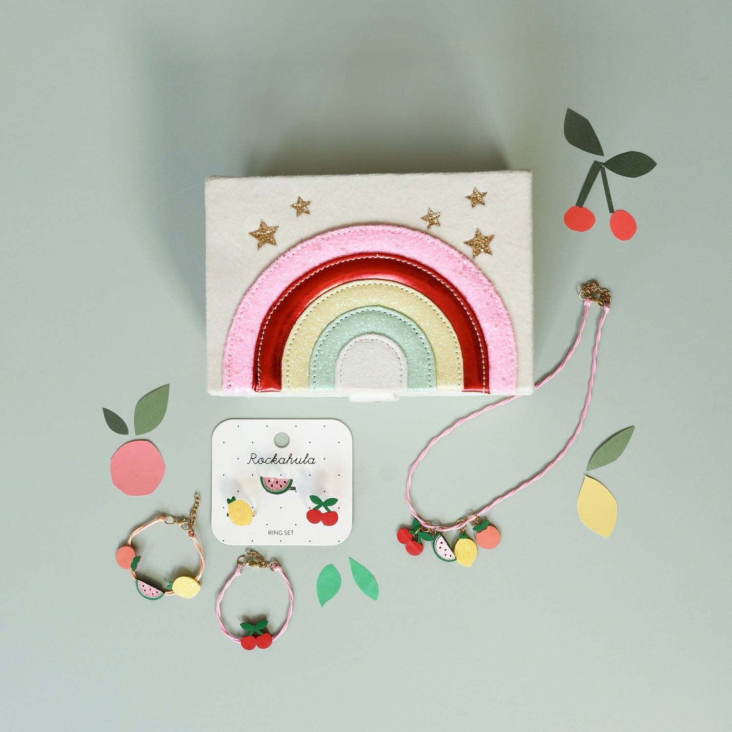 Carnival Rainbow Large Jewelry Box