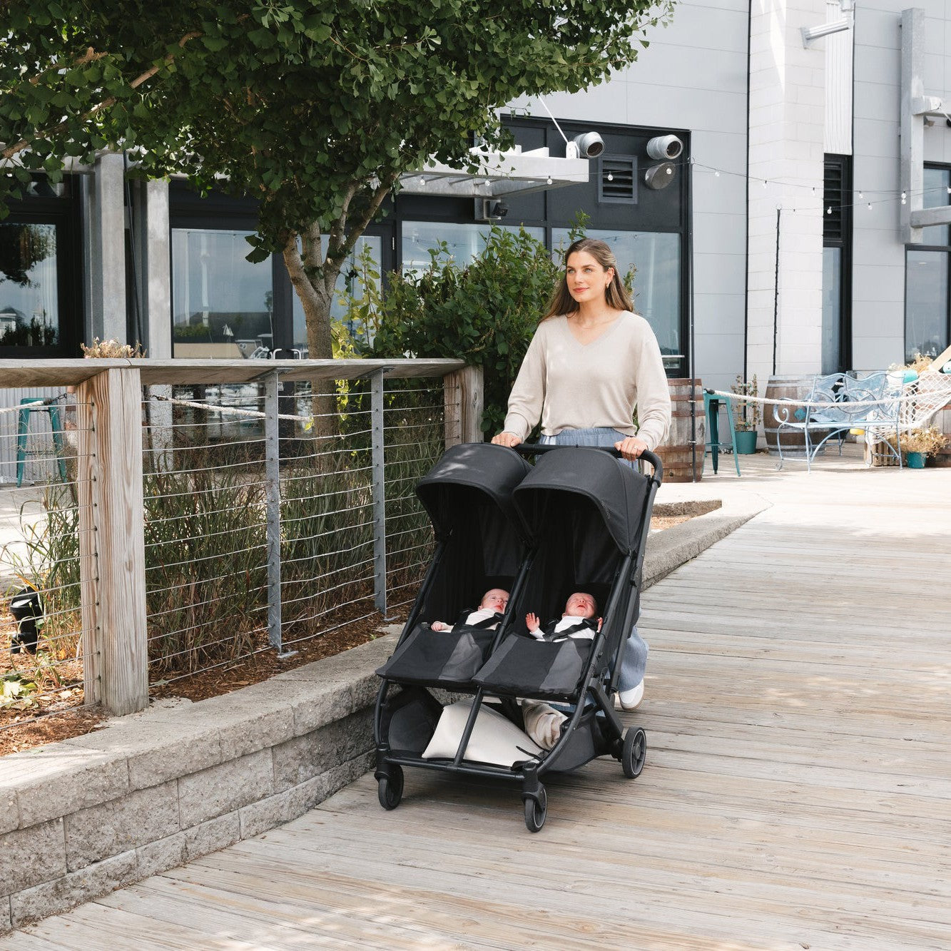 UPPAbaby Minu Duo Stroller - Twinkle Twinkle Little One