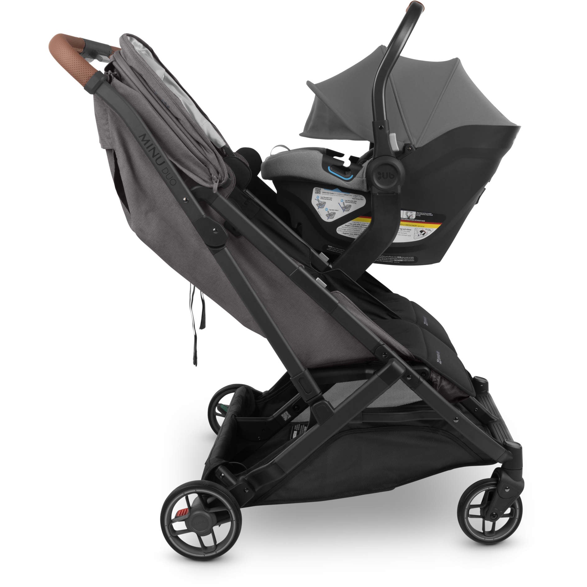 UPPAbaby Minu Duo Infant Car Seat Adapters for Mesa & Aria - Twinkle Twinkle Little One