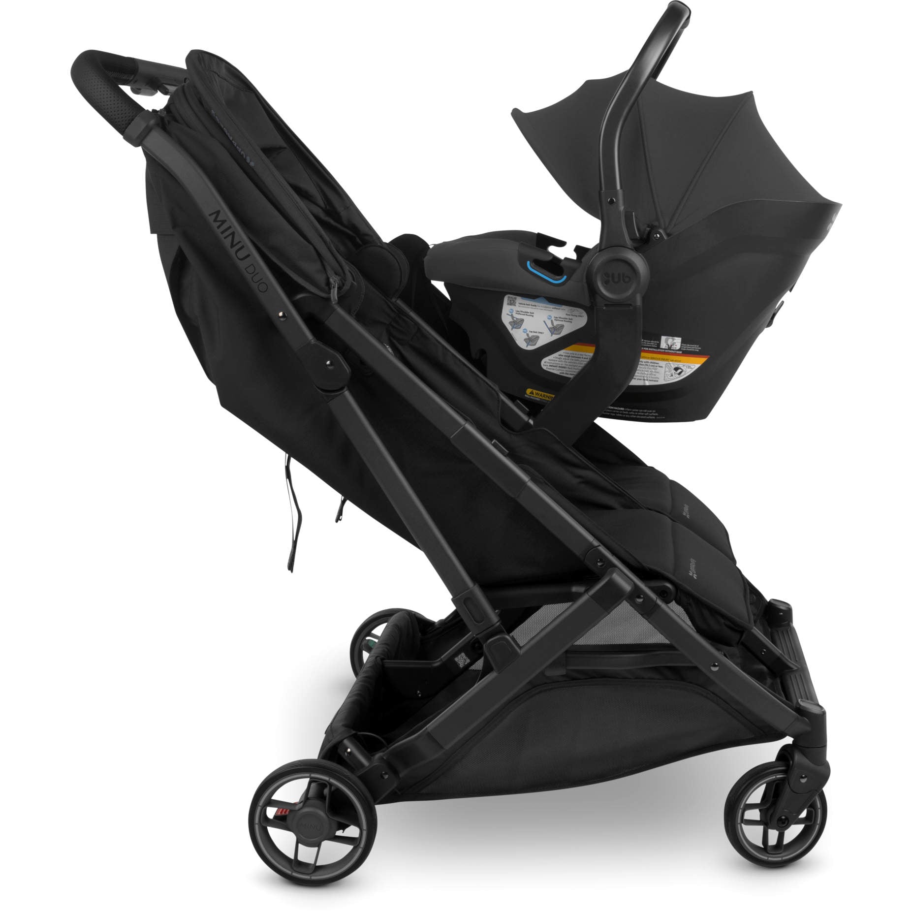 UPPAbaby Minu Duo Infant Car Seat Adapters for Mesa & Aria - Twinkle Twinkle Little One