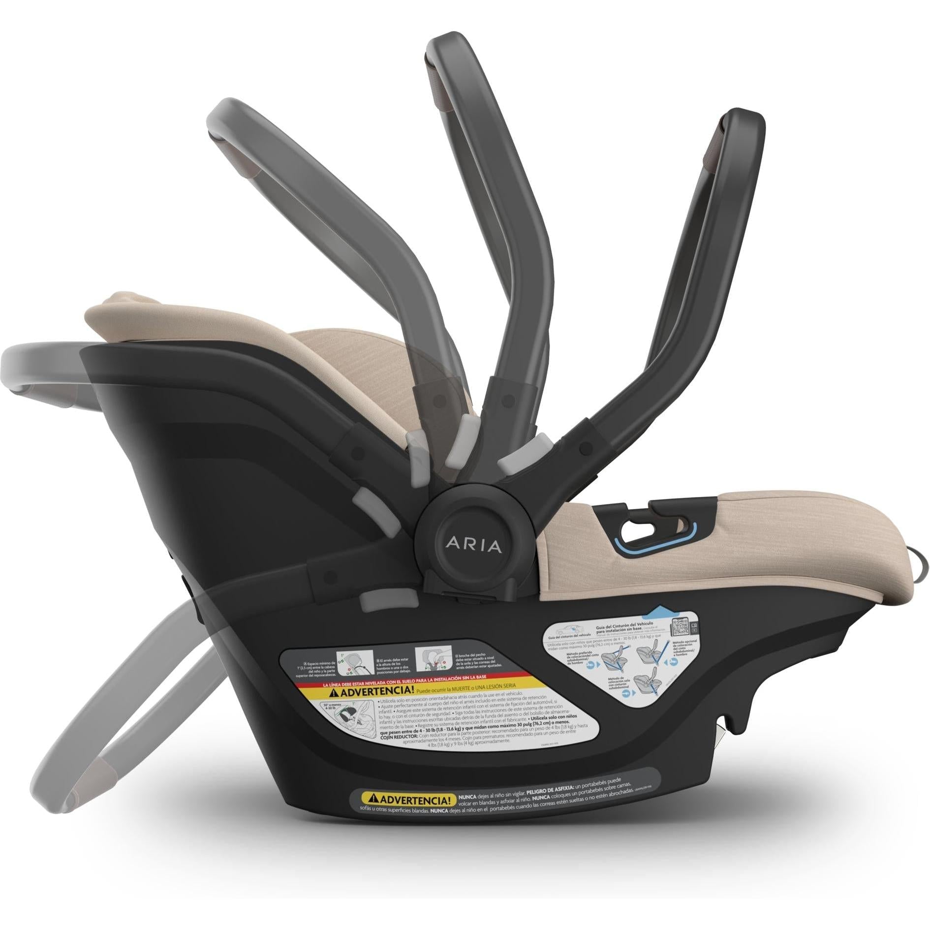 UPPAbaby Aria V2 Infant Car Seat + Base - Twinkle Twinkle Little One