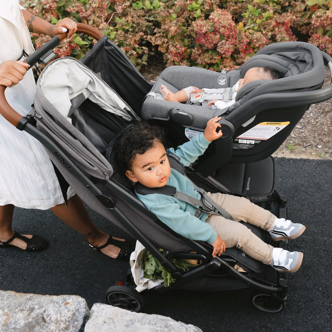 UPPAbaby Minu Duo Stroller - Twinkle Twinkle Little One