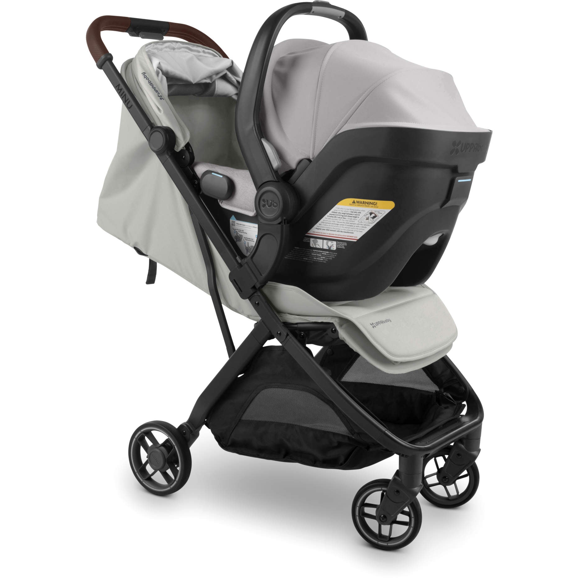 UPPAbaby Minu V3 Infant Car Seat Adapters (Aria, Mesa/Mesa V2, Mesa Max) - Twinkle Twinkle Little One