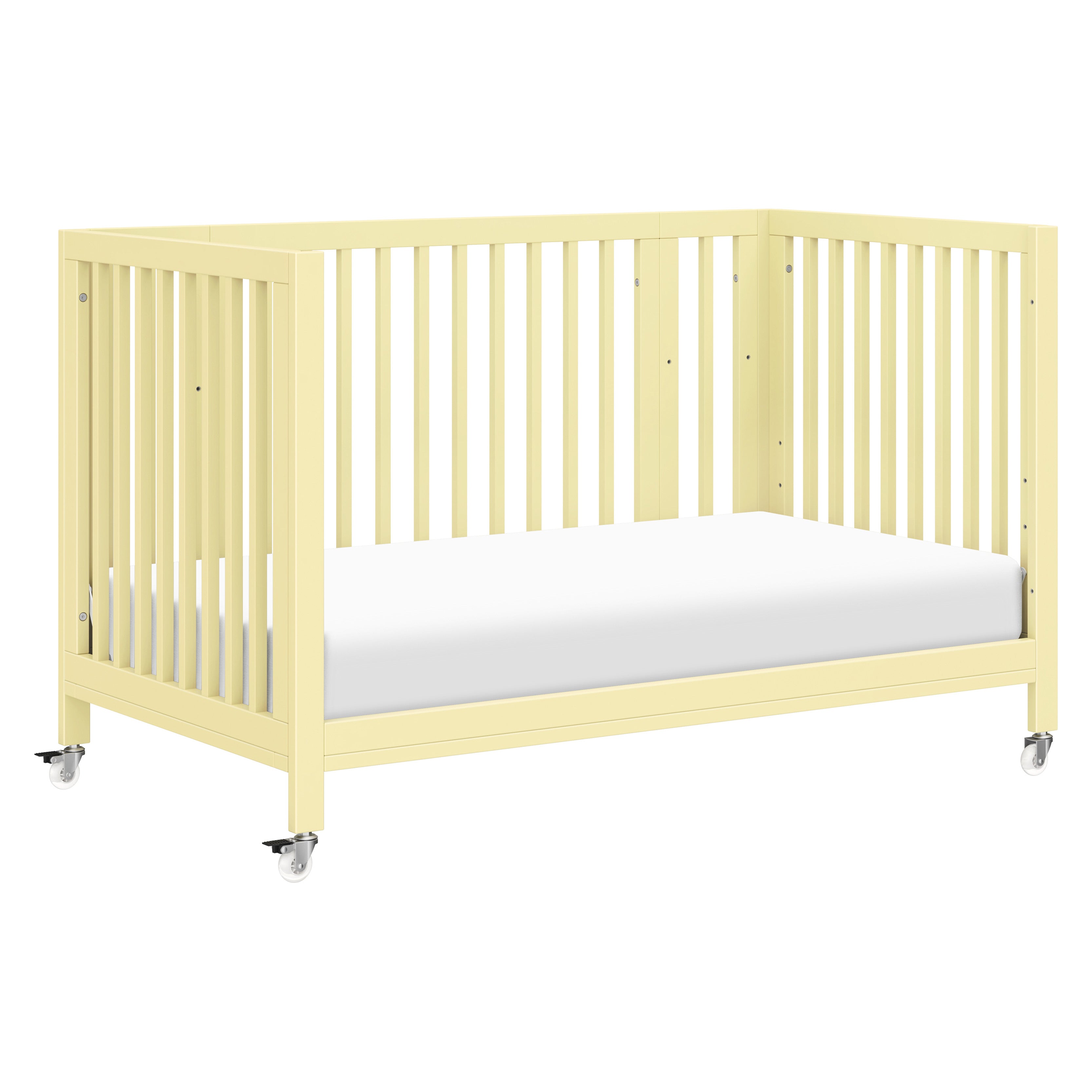 Babyletto Rolli 9-in-1 Convertible All-Stages Crib with Bassinet & Toddler Bed Conversion Kits