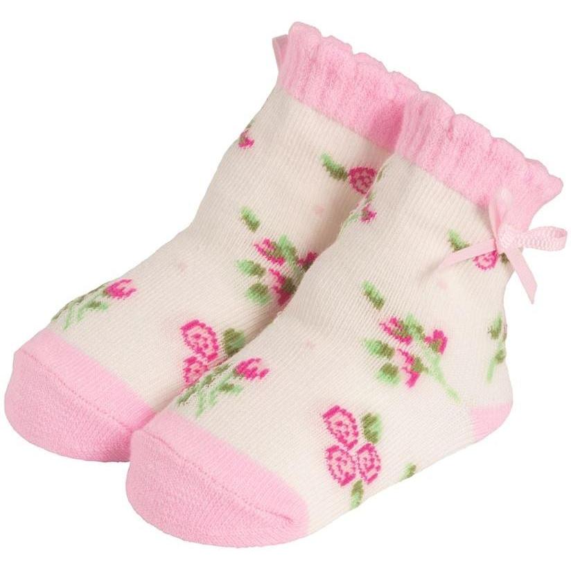 Rose Print Socks