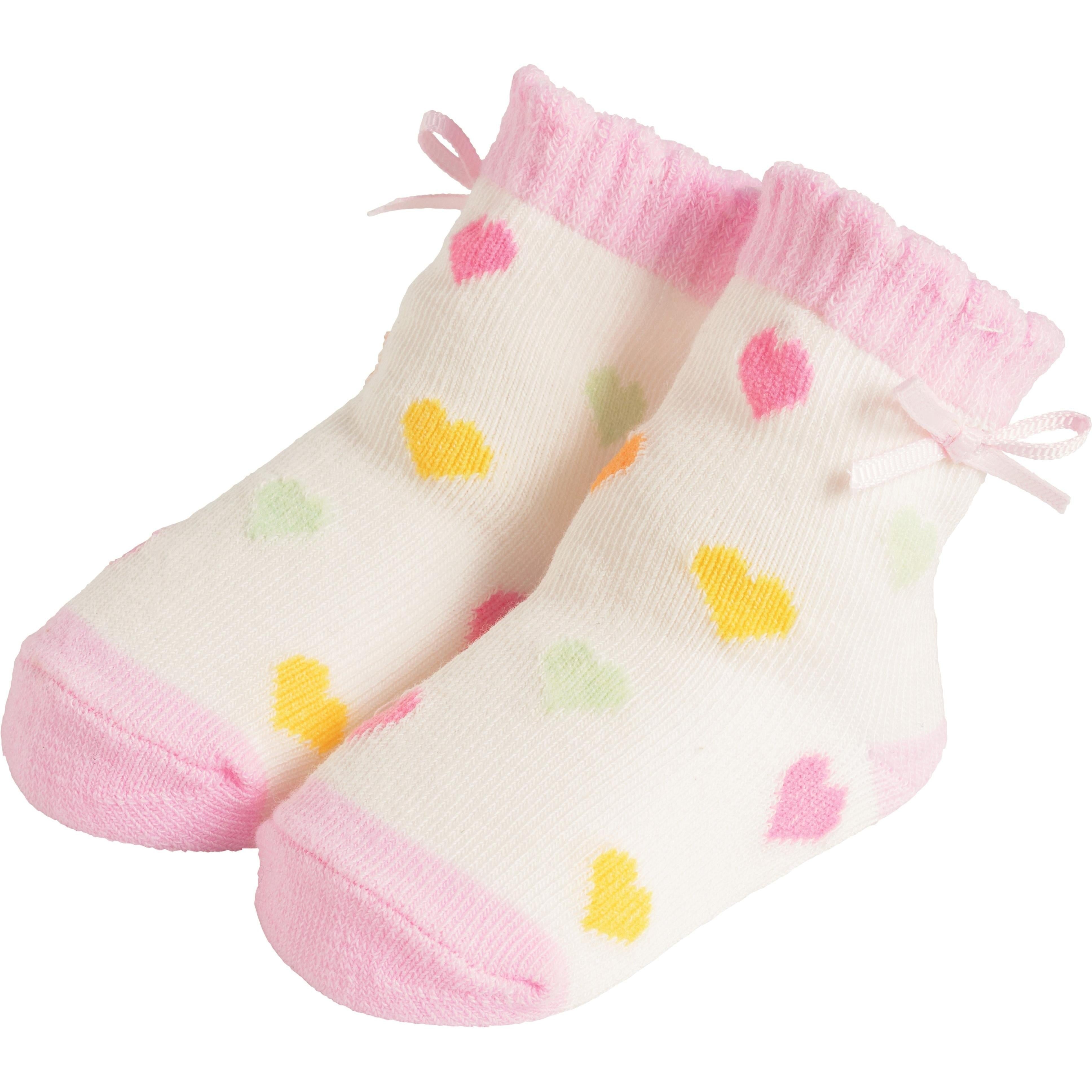 Rainbow Heart Socks