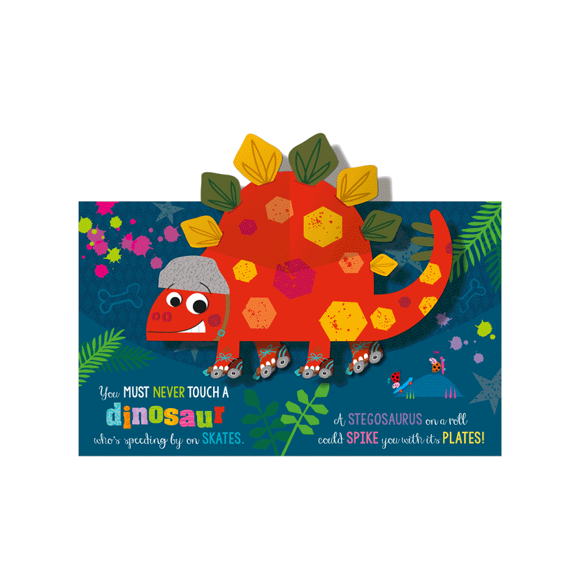 Never Touch a Pop-up Dinosaur!