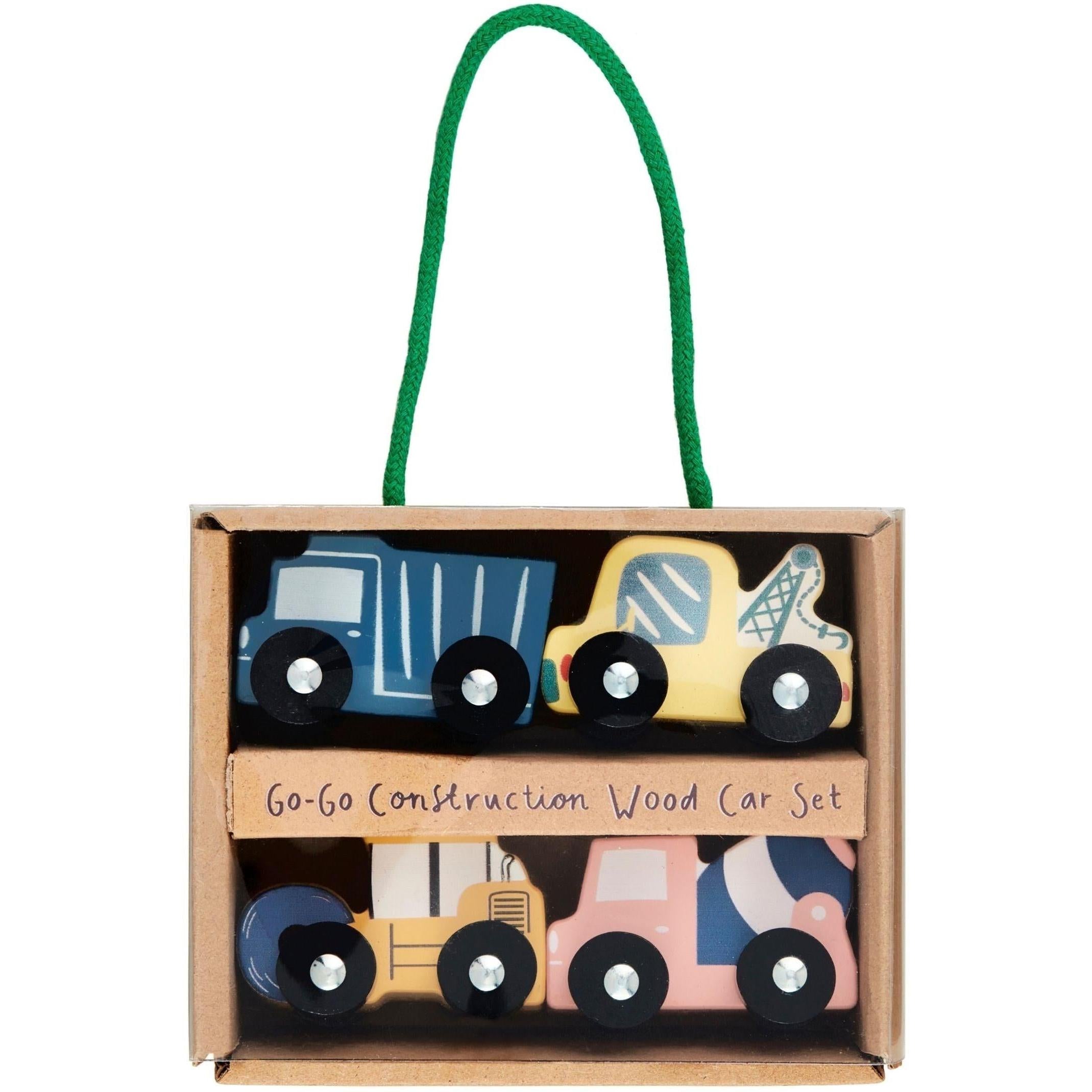 Mud Pie Construction Mini Car Set