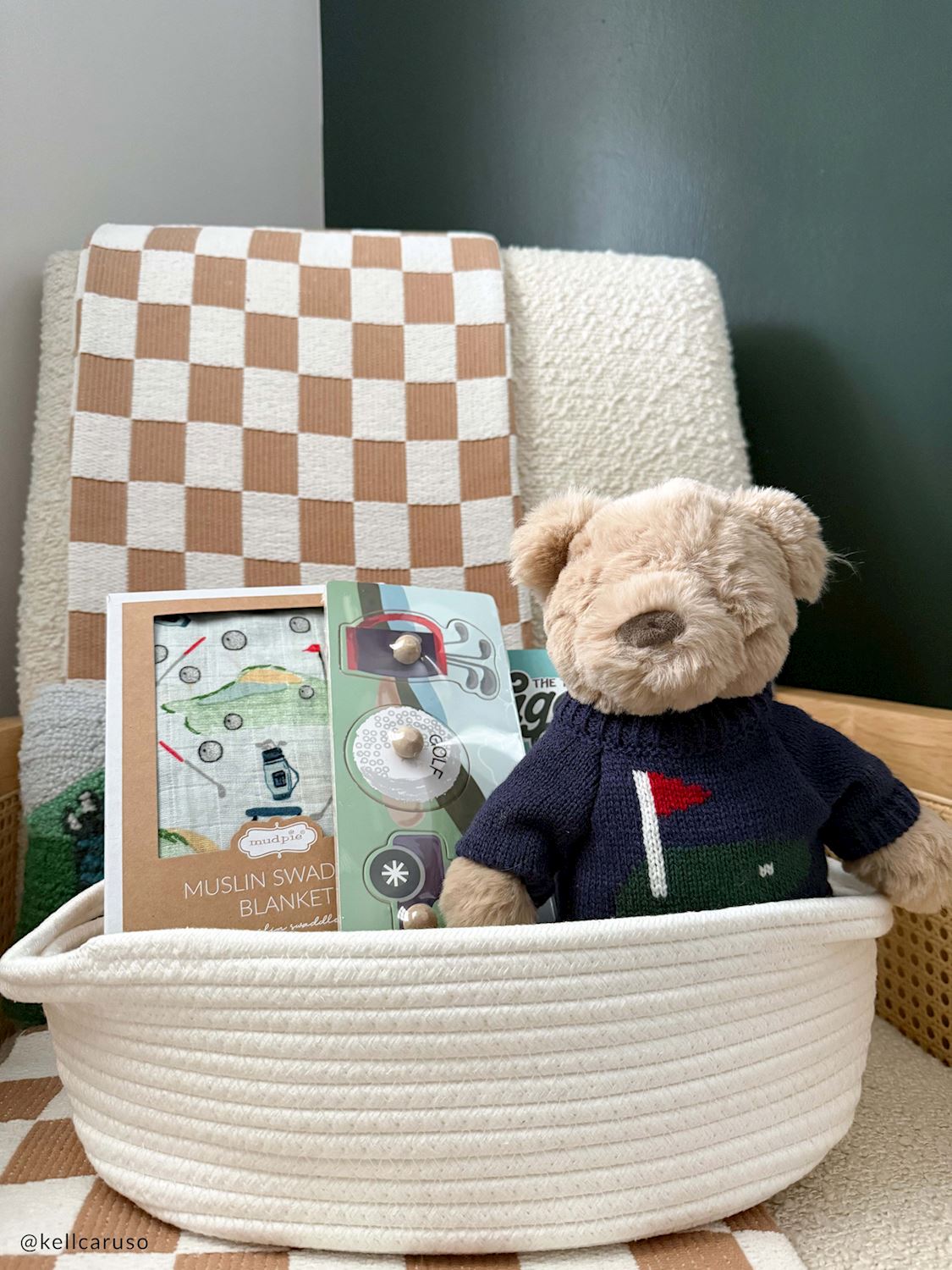 Birdie The Bear Sweater Plush Pal