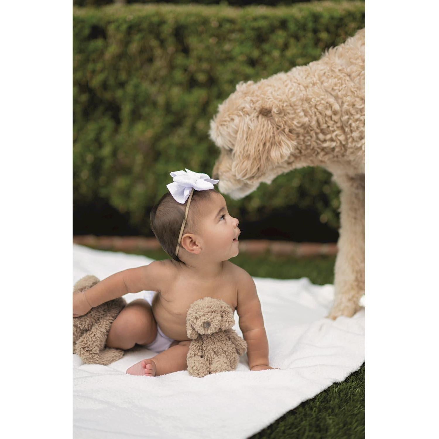 Doodle Swaddle & Rattle Set