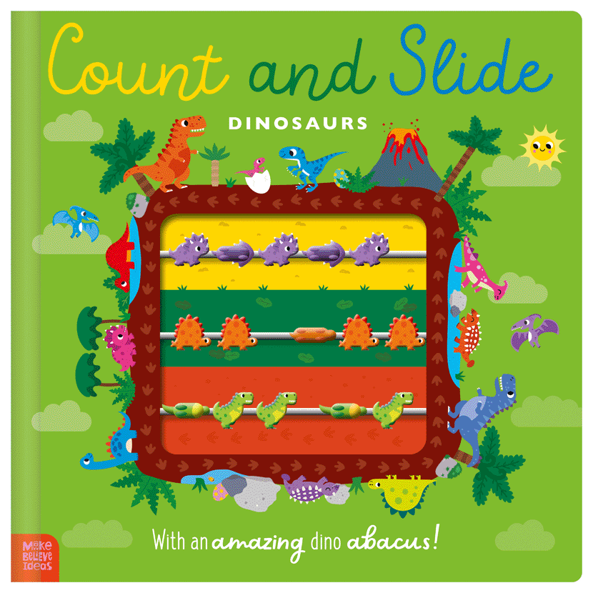 Count & Slide the Dinosaurs