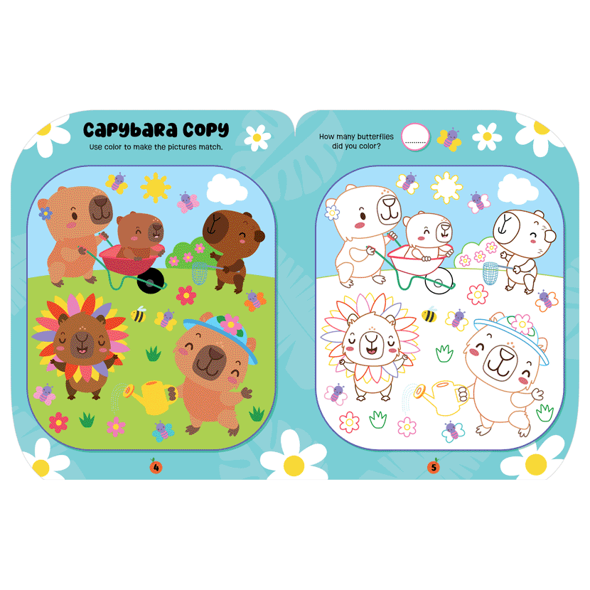 Capybara Club Activity Book