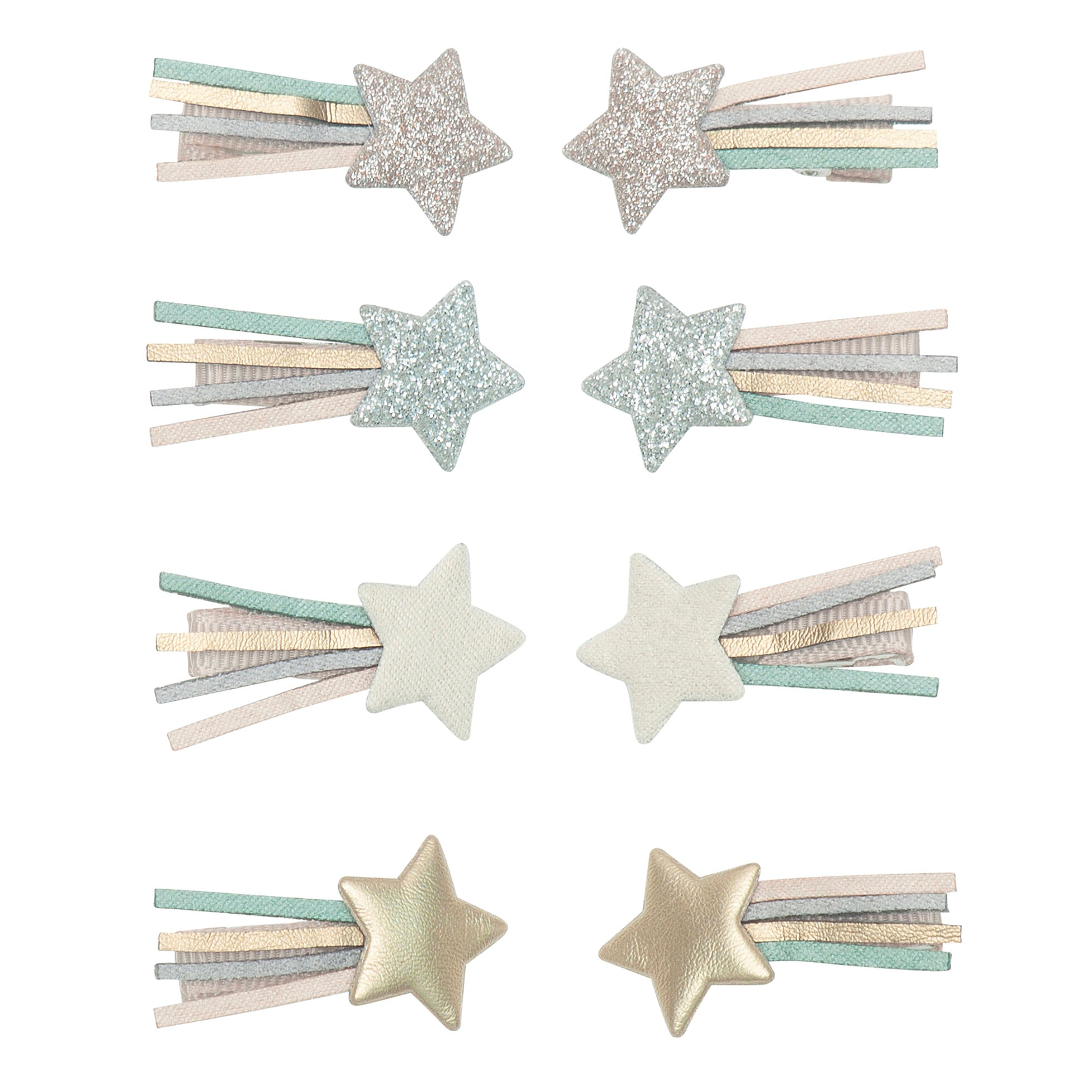 Teeny Shooting Star Mini Clips - Twinkle Twinkle Little One