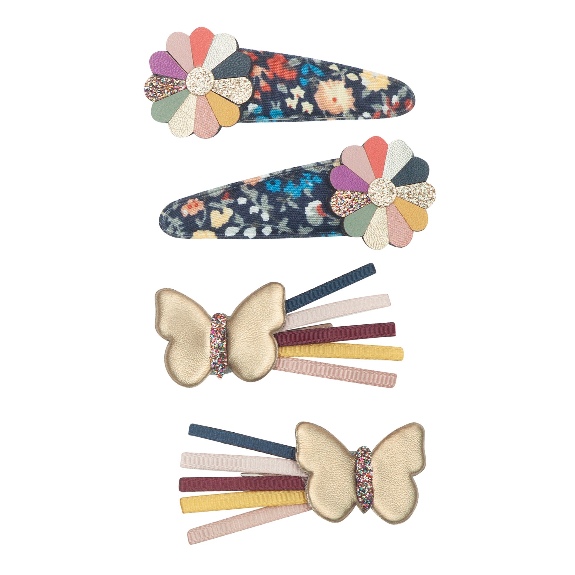 Winter Ivy Butterfly Clips - Twinkle Twinkle Little One