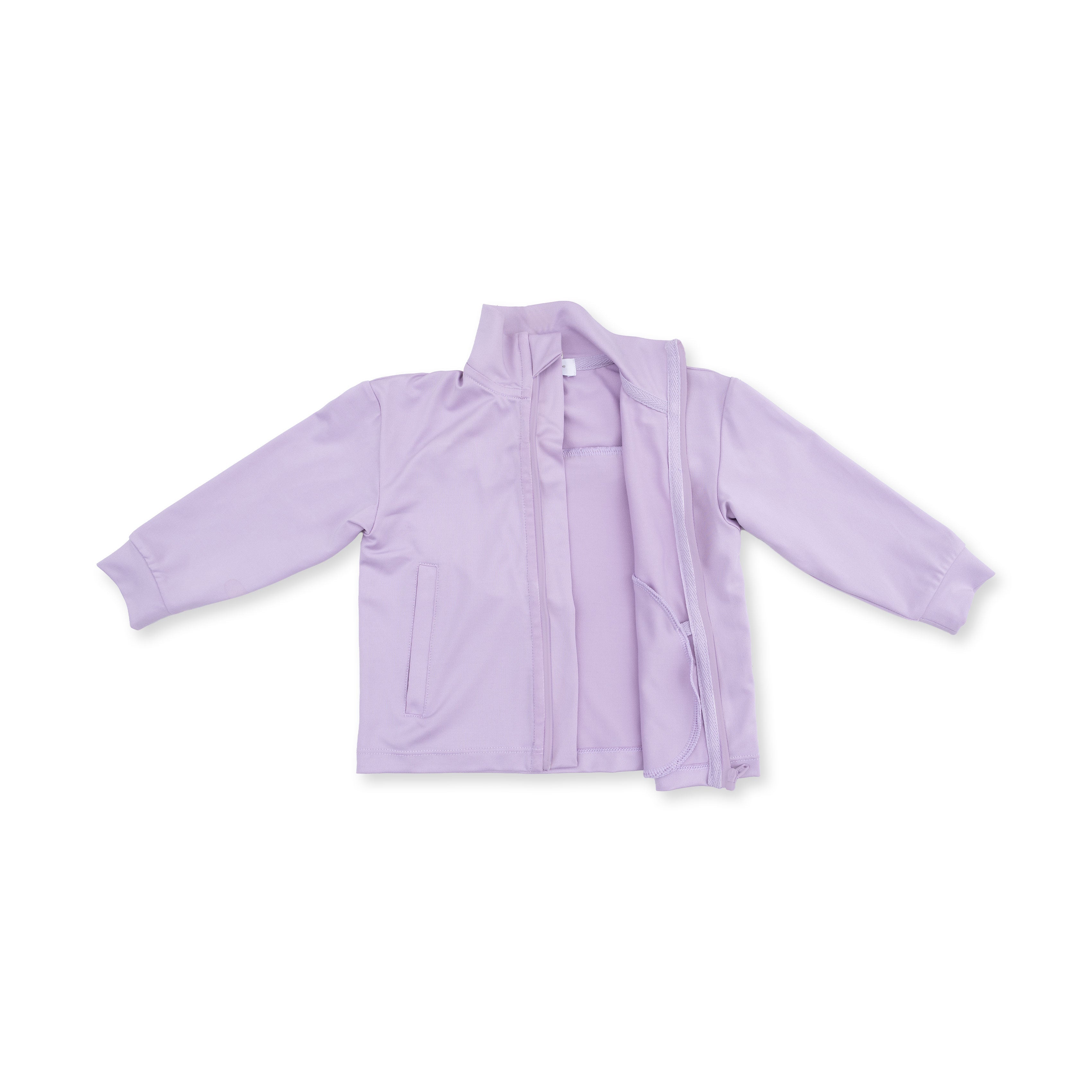 Angel Dear Tiny Tumblers Activewear Lilac Mock Neck Active Jacket & Pant