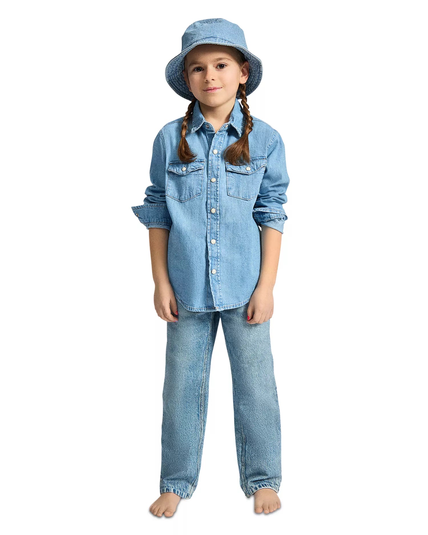 Unisex Mini rb Miramar Wide Leg Sweatpant Jeans