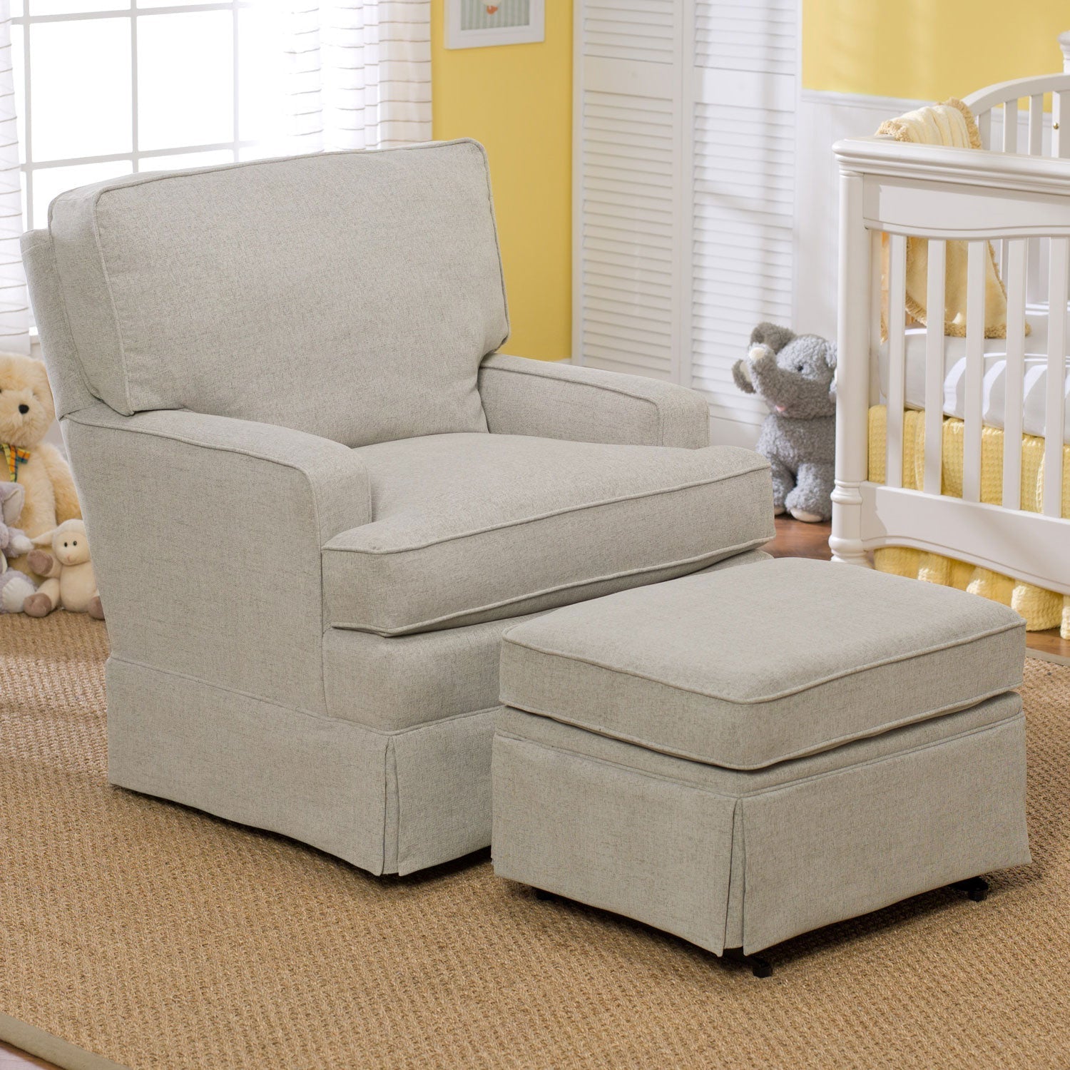 Storytime Glide Ottoman for Natasha & Quinn Gliders