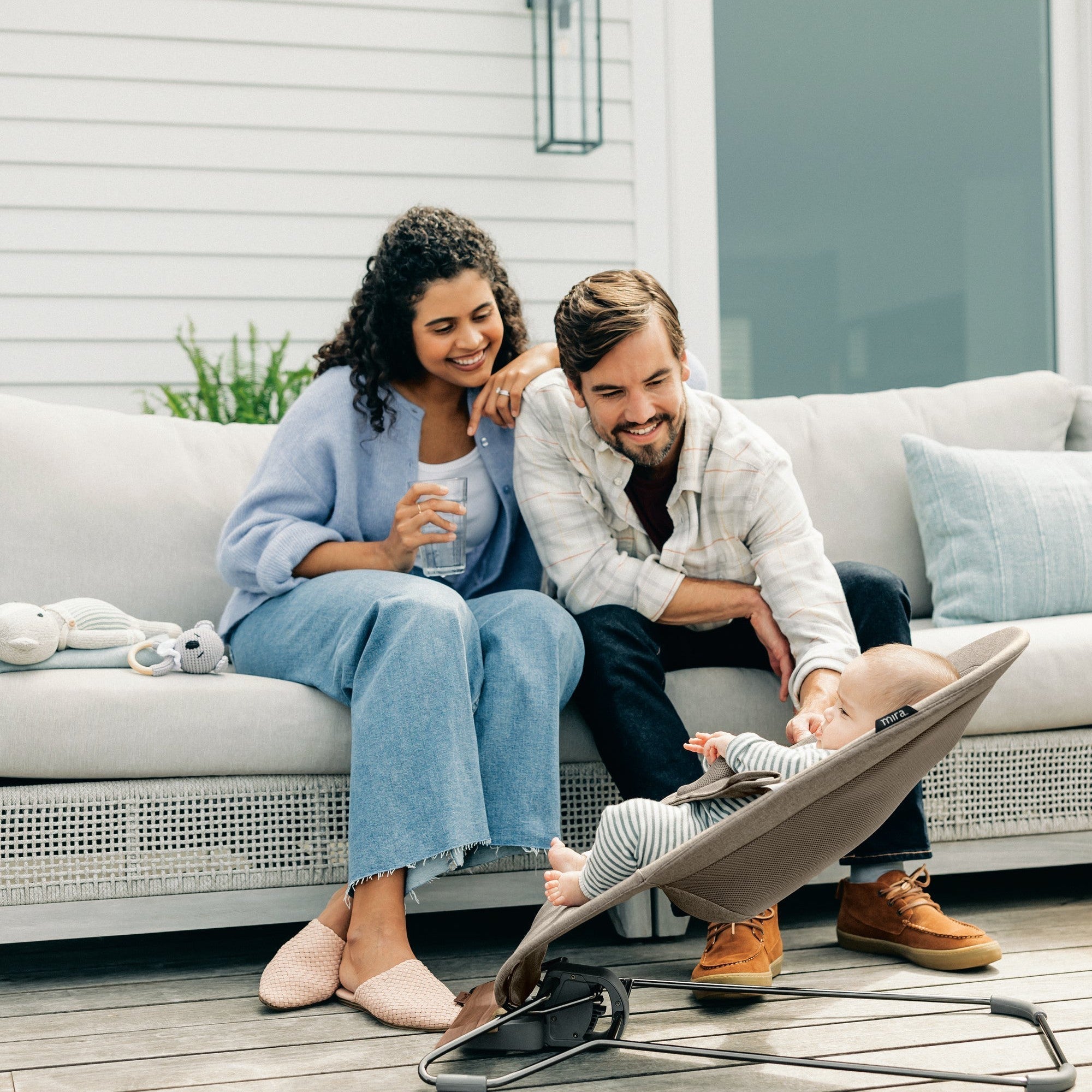 UPPAbaby Mira 2-in-1 Bouncer & Seat - Twinkle Twinkle Little One