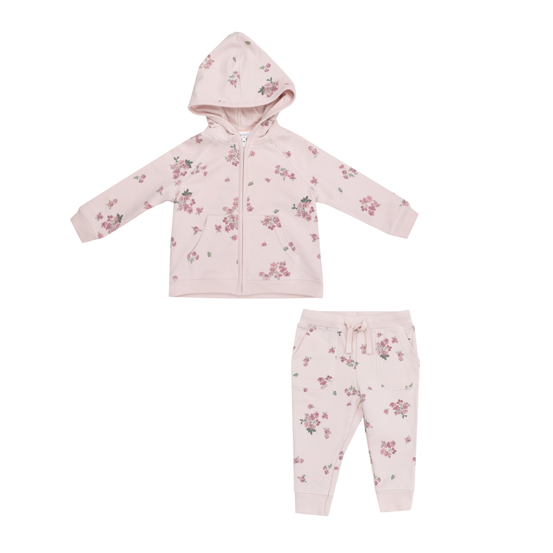 Woodsorrel French Terry Hoodie & Jogger Set - Twinkle Twinkle Little One