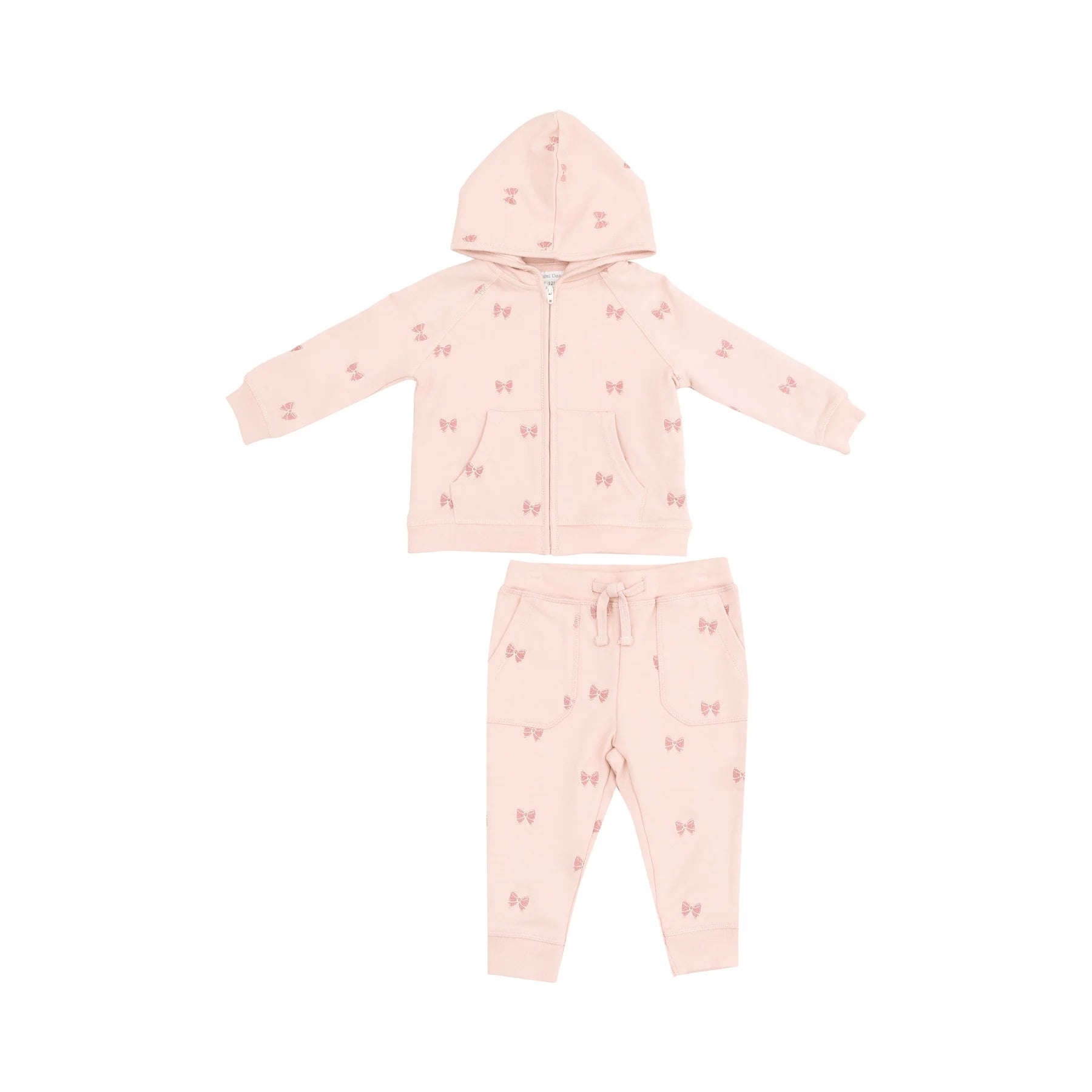 Bow French Terry Hoodie & Jogger - Twinkle Twinkle Little One