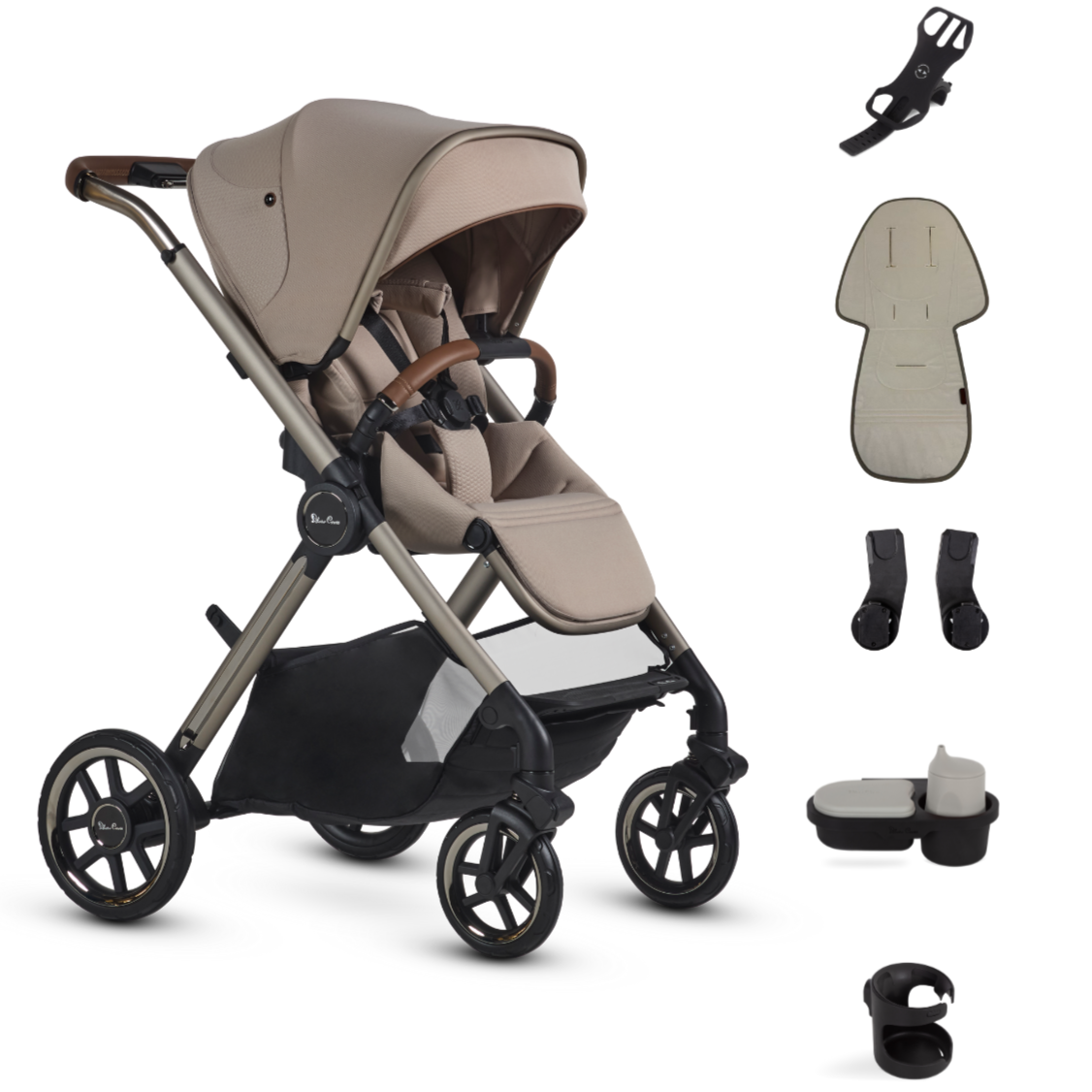 Silver Cross Reef 2 Stroller + Accessory Bundle - Twinkle Twinkle Little One