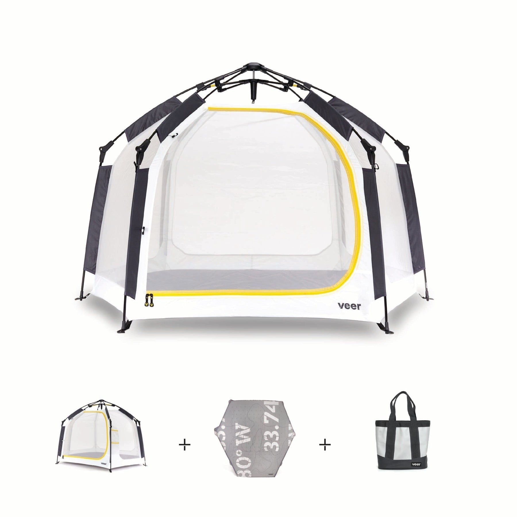 Veer Basecamp Bundle (Basecamp, Air Pad, Tote) - Twinkle Twinkle Little One