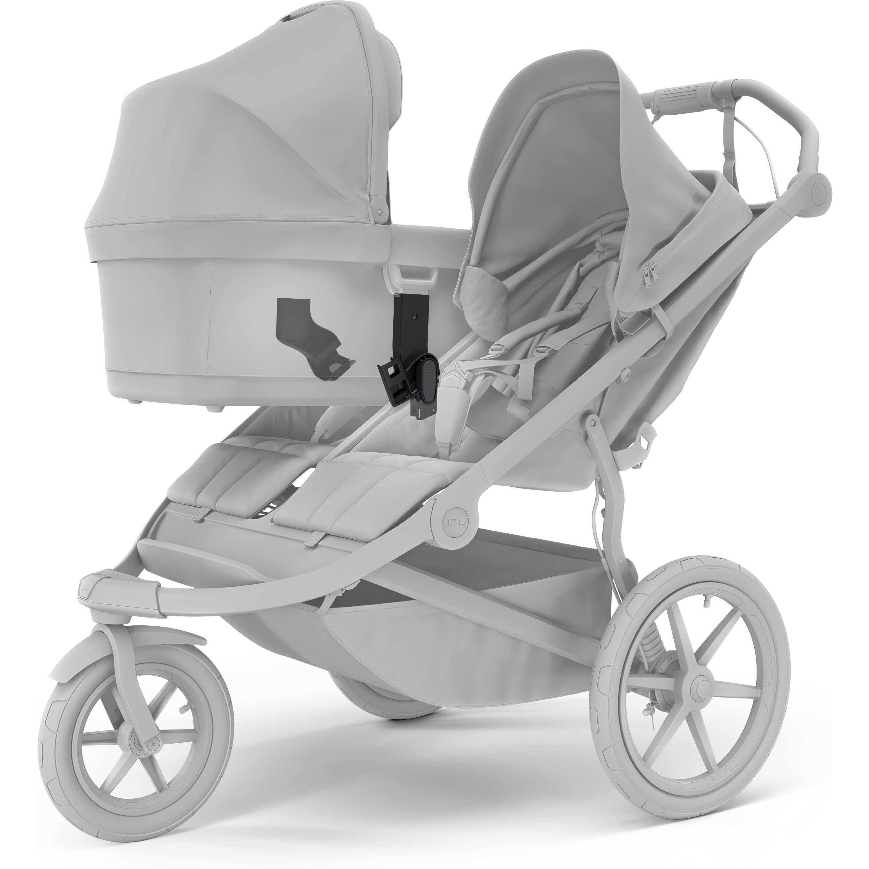 Thule Urban Glide 3 Double Bassinet Adapters - Twinkle Twinkle Little One