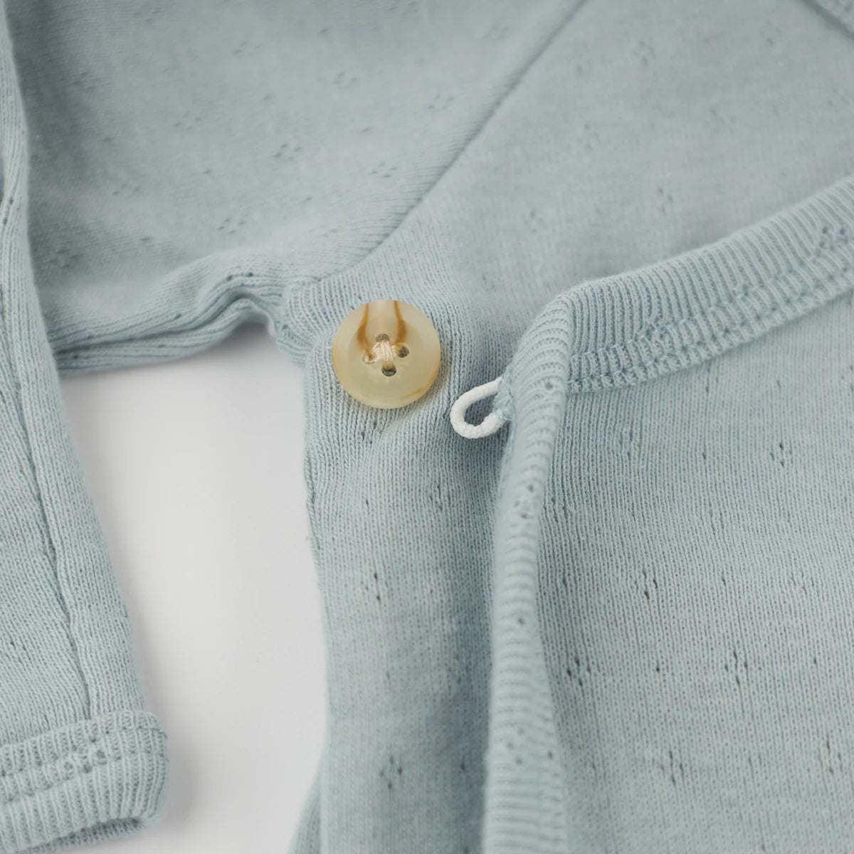 Pointelle Kimono Set - Twinkle - Sky Blue - Twinkle Twinkle Little One