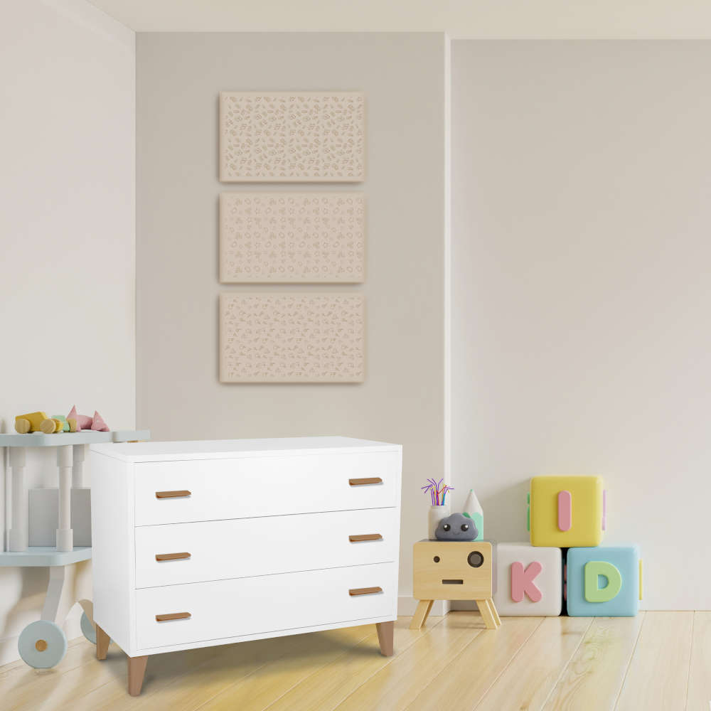 Pali Caravaggio 3-Drawer Dresser - Twinkle Twinkle Little One