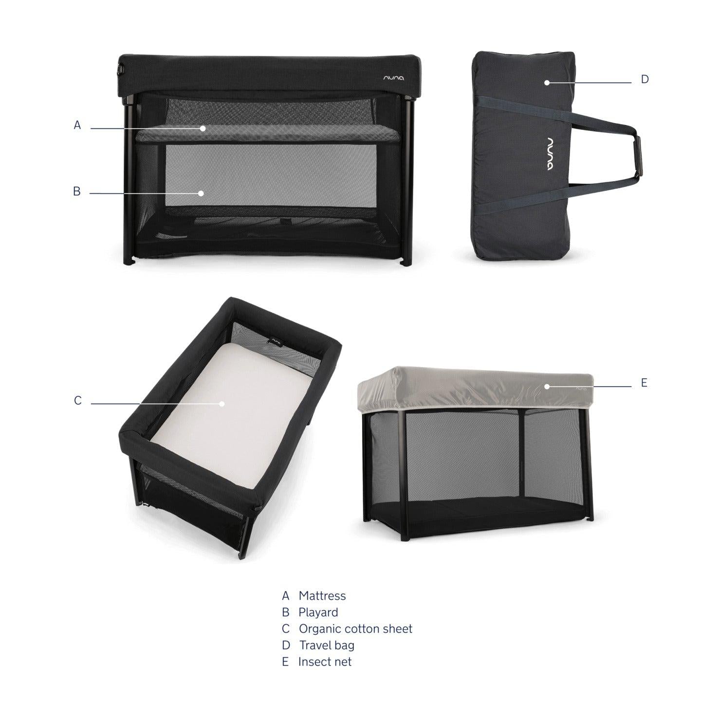 Nuna PAAL Playard + Bassinet