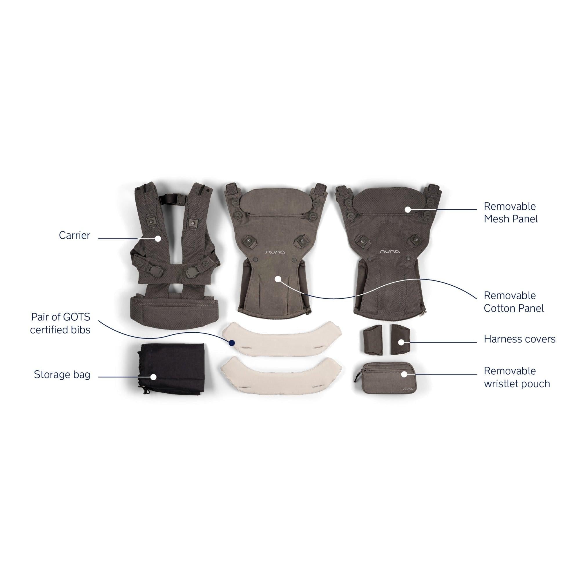 Nuna CUDL Deux Baby Carrier - Twinkle Twinkle Little One