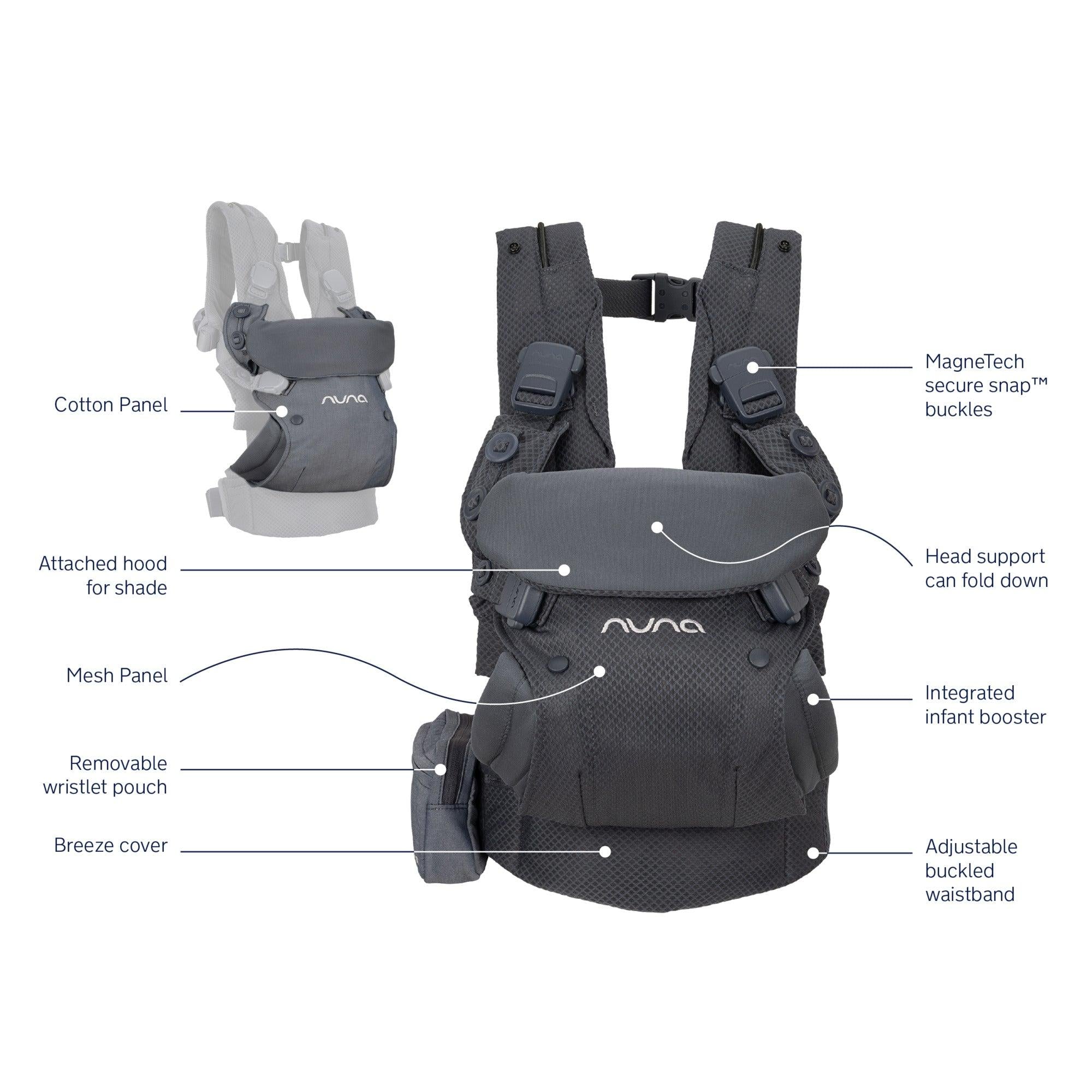 Nuna CUDL Deux Baby Carrier - Twinkle Twinkle Little One