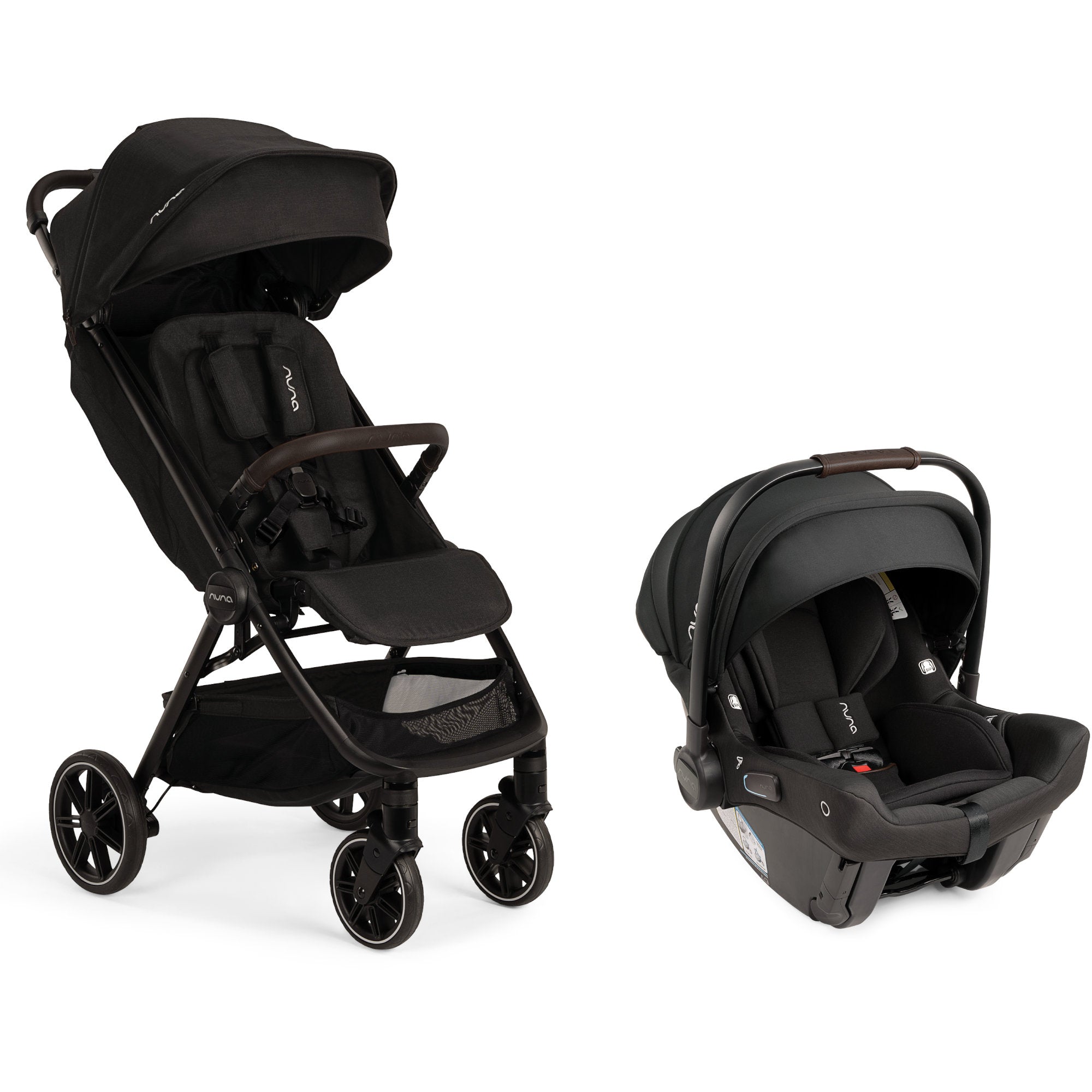 nuna stroller set up Nuna TRVL LX Stroller + PIPA Urbn Travel System