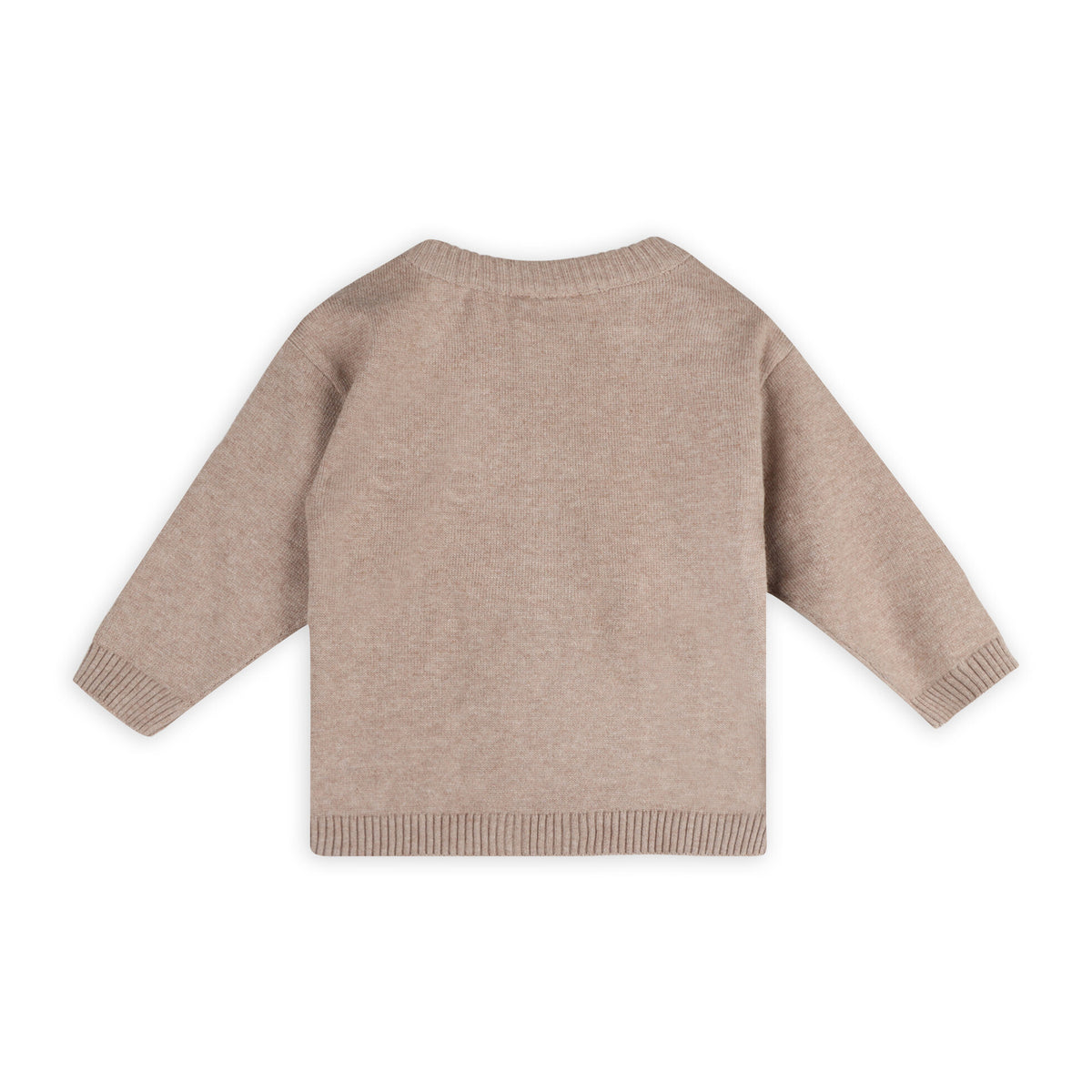 Bear Knit Baby Pullover & Pant Set (Organic Cotton)
