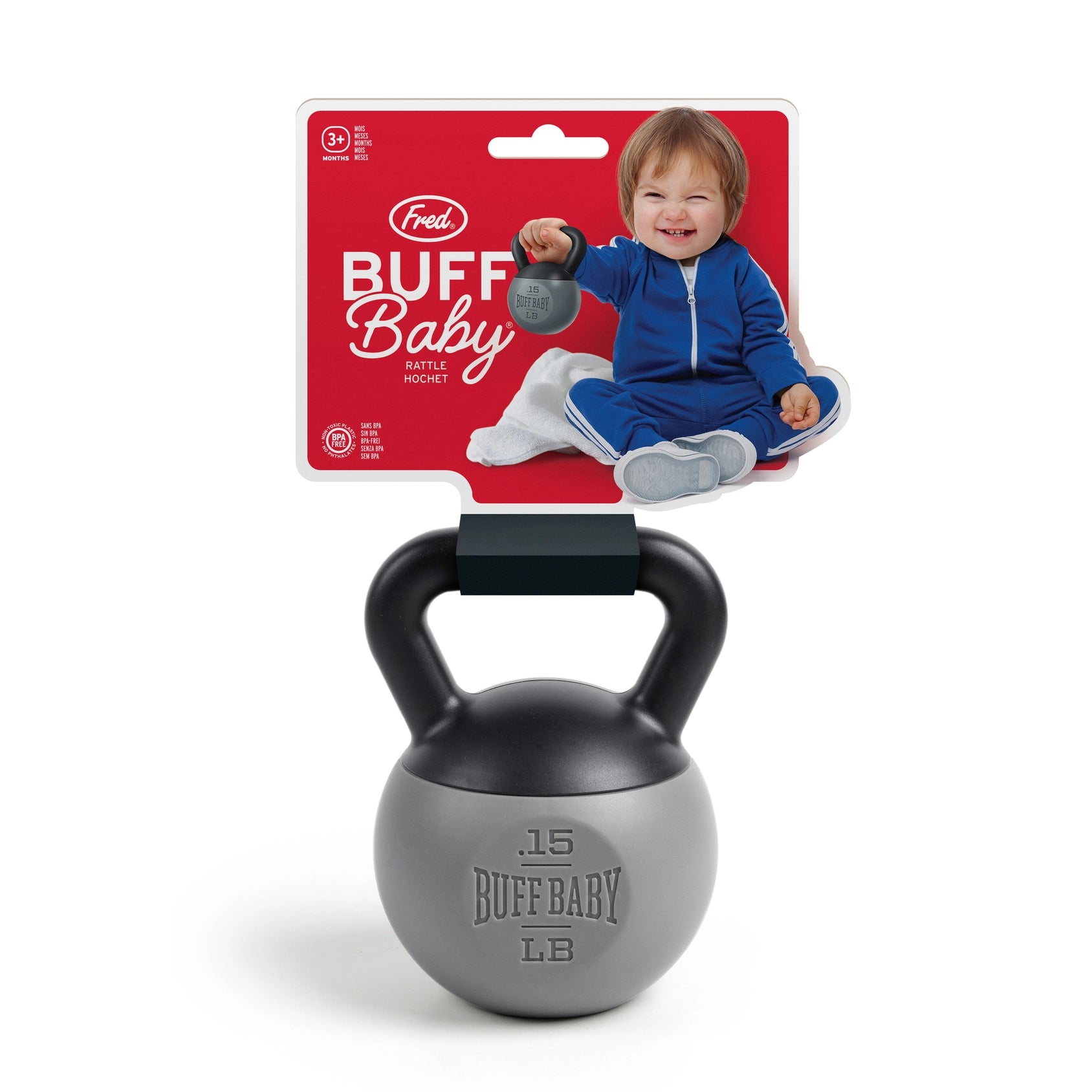 Buff Baby Kettlebell Rattle - Twinkle Twinkle Little One