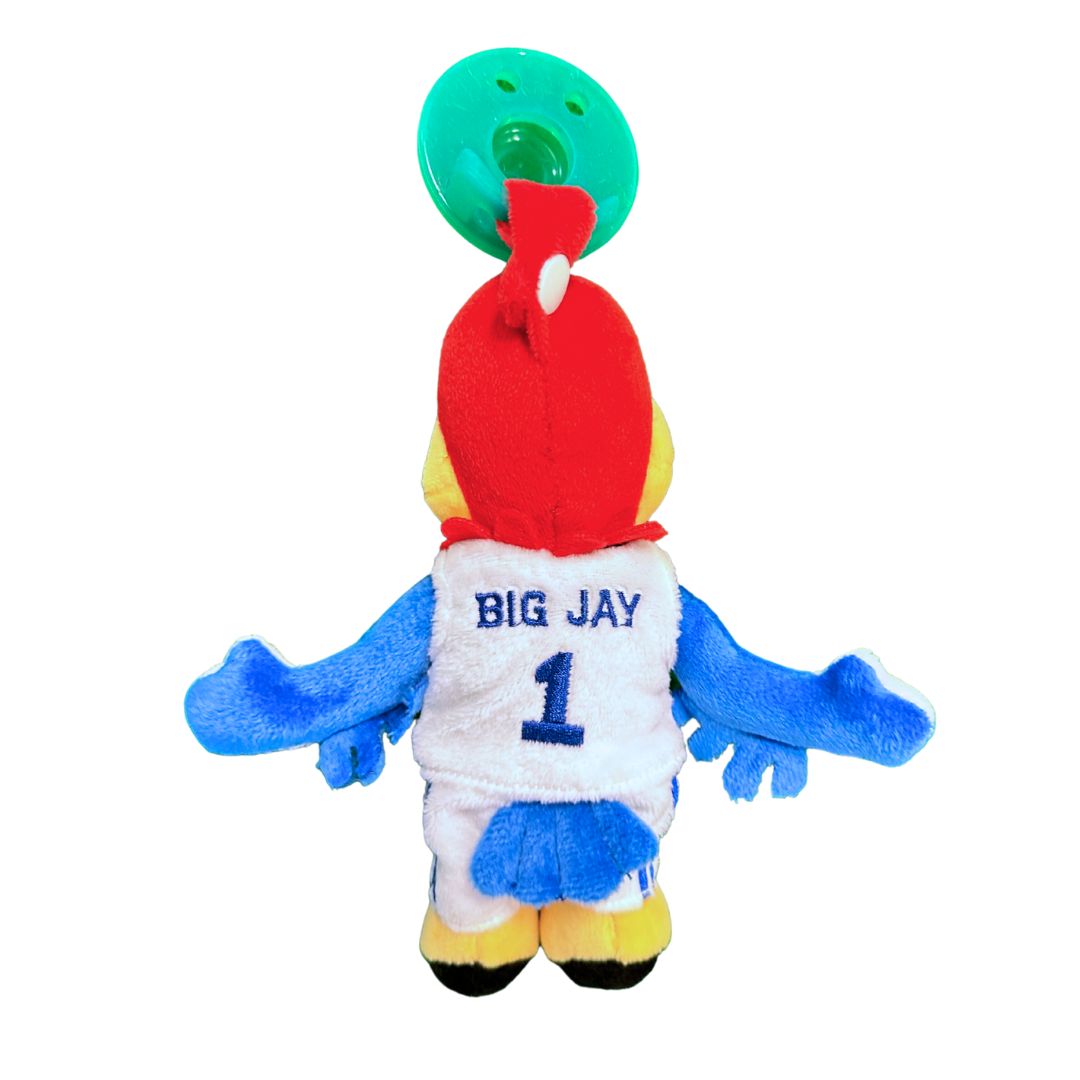 University of Kansas - BigJay Plush Pacifier - Twinkle Twinkle Little One