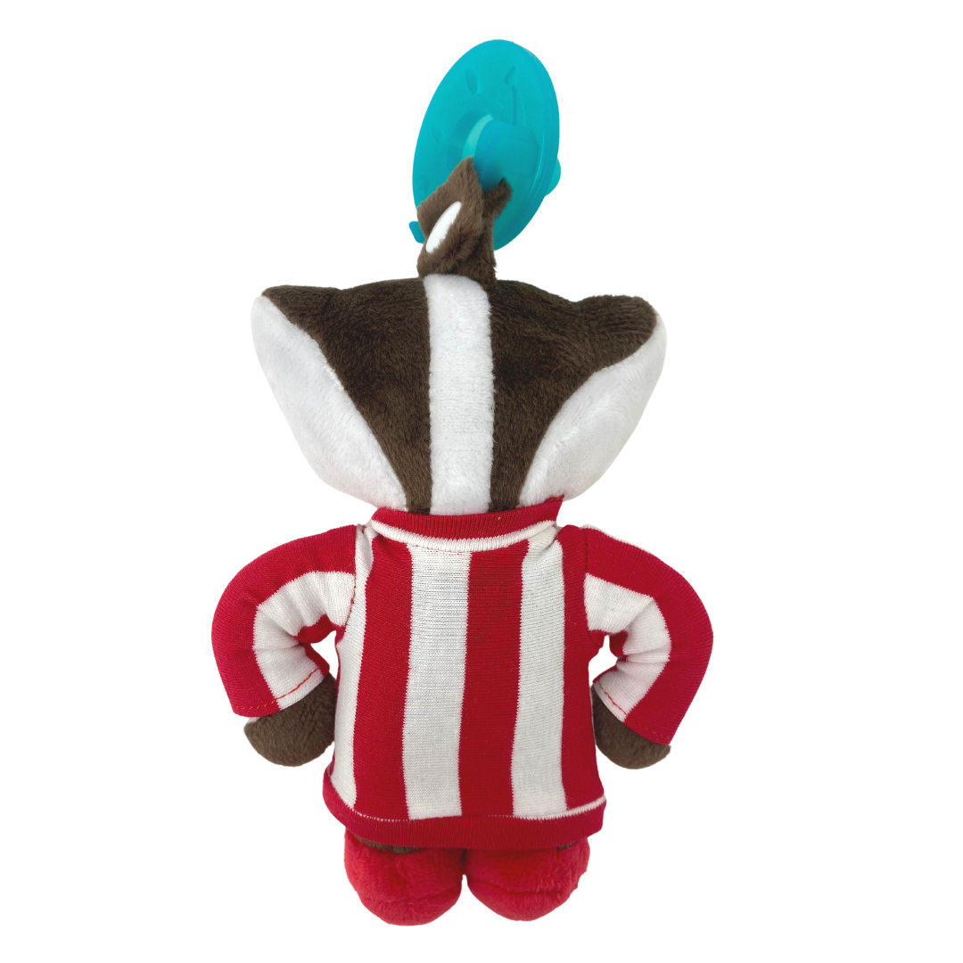 University of Wisconsin–Madison - Bucky Badger Plush Pacifier - Twinkle Twinkle Little One