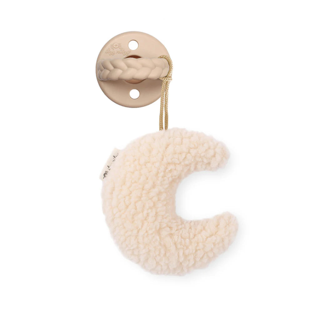 Sweetie Pal™ - Pacifier & Stuffed Animal - Skye the Moon - Twinkle Twinkle Little One