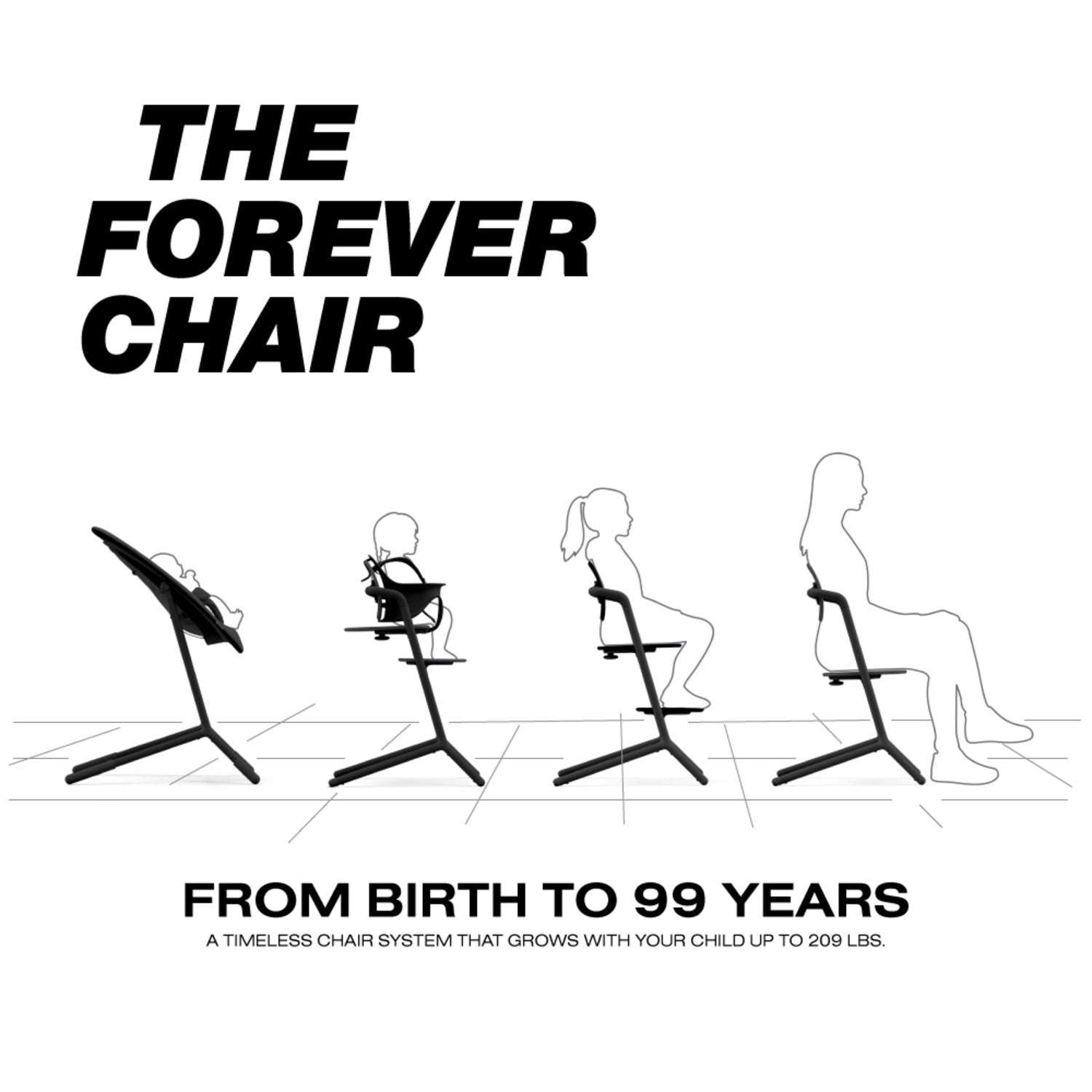 Cybex Lemo 2 High Chair - Twinkle Twinkle Little One