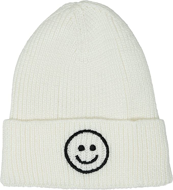 Smiley Embroidered Winter Beanie-Infant - Twinkle Twinkle Little One