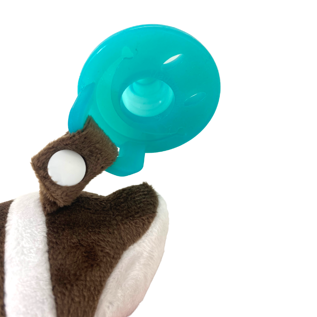 University of Wisconsin–Madison - Bucky Badger Plush Pacifier - Twinkle Twinkle Little One