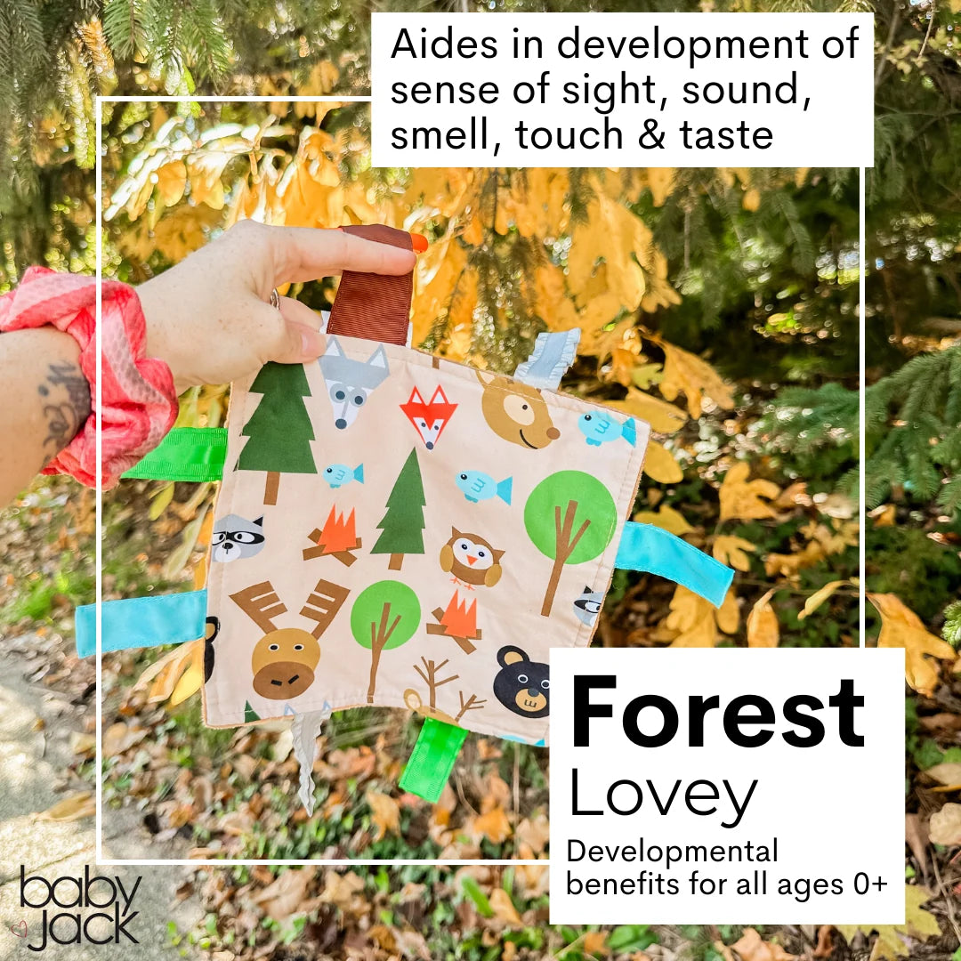 Forest Animals Crinkle Sensory Toy
